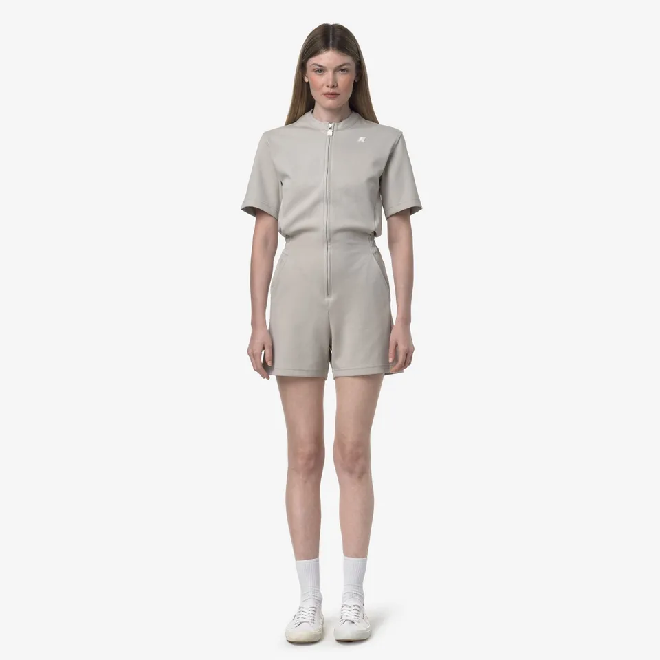 k-way-odet-interlock-surv-tement-femme-beige-lt image 1