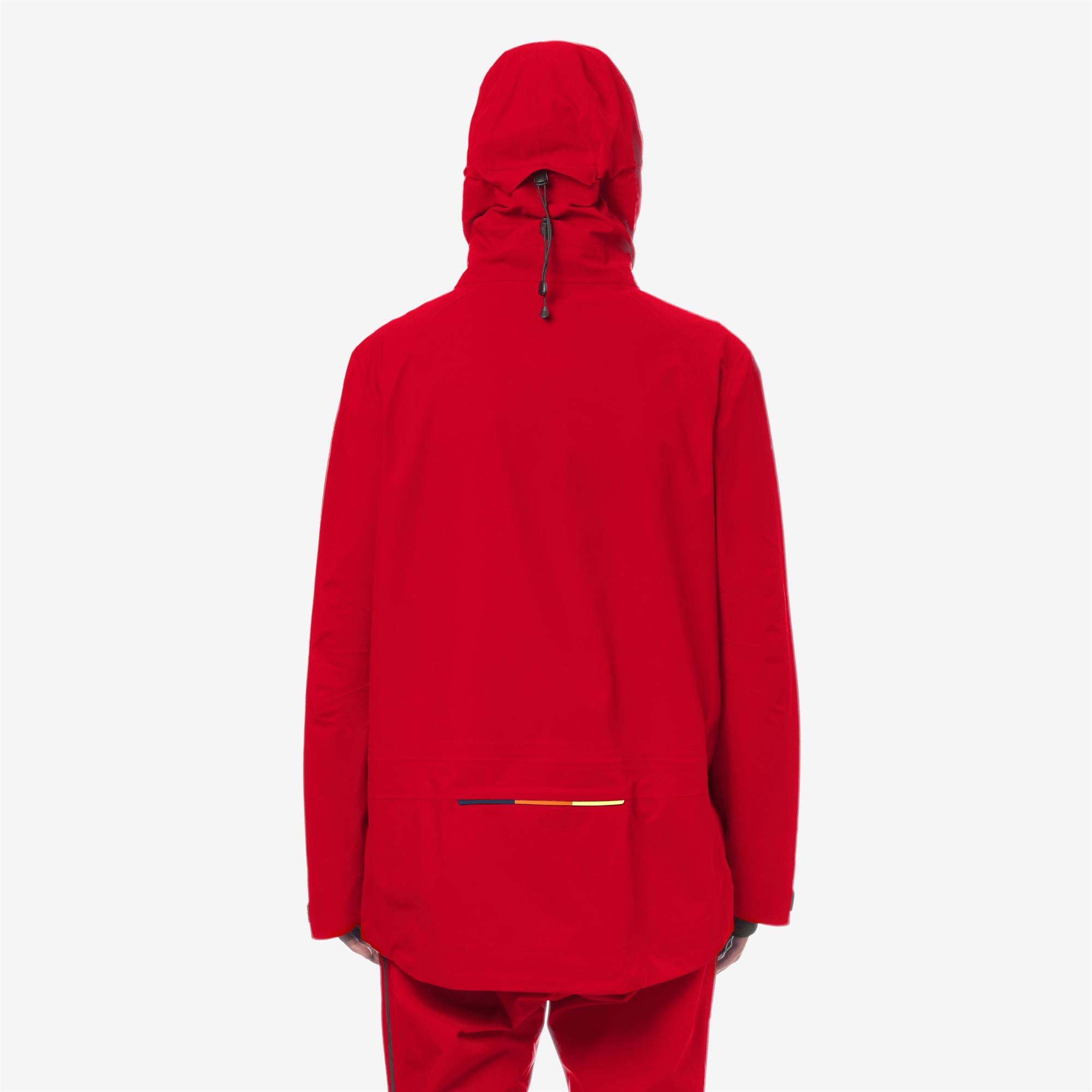 k-way-bozel-3-layers-shell-jacket-veste-mi-longue-homme-red image 3