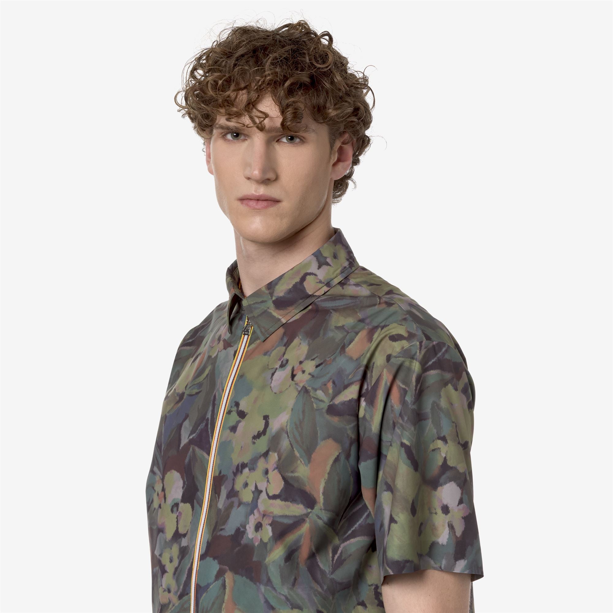 k-way-liconcy-graphic-veste-courte-homme-floral-summer-graphic image 4
