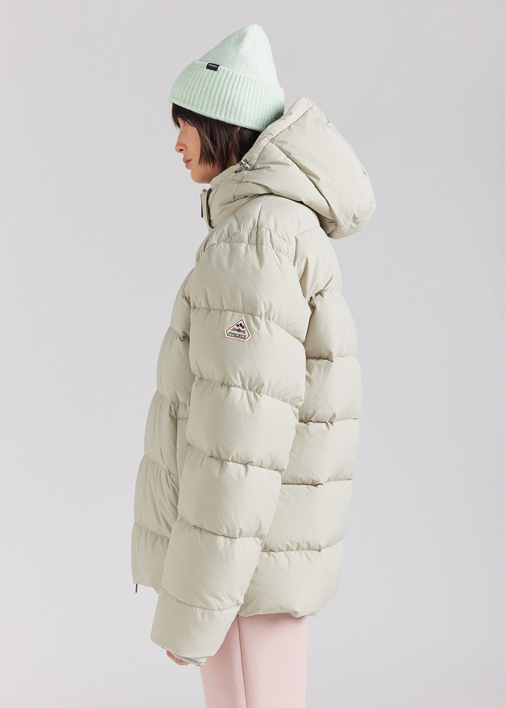 doudoune-homme-pyrenex-spoutnic-willow-grey-capuche-amovible image 5