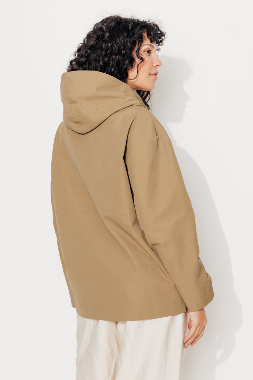trench-coat-grenadier-parka-courte-capuche-en-coton-majoritaire image 8