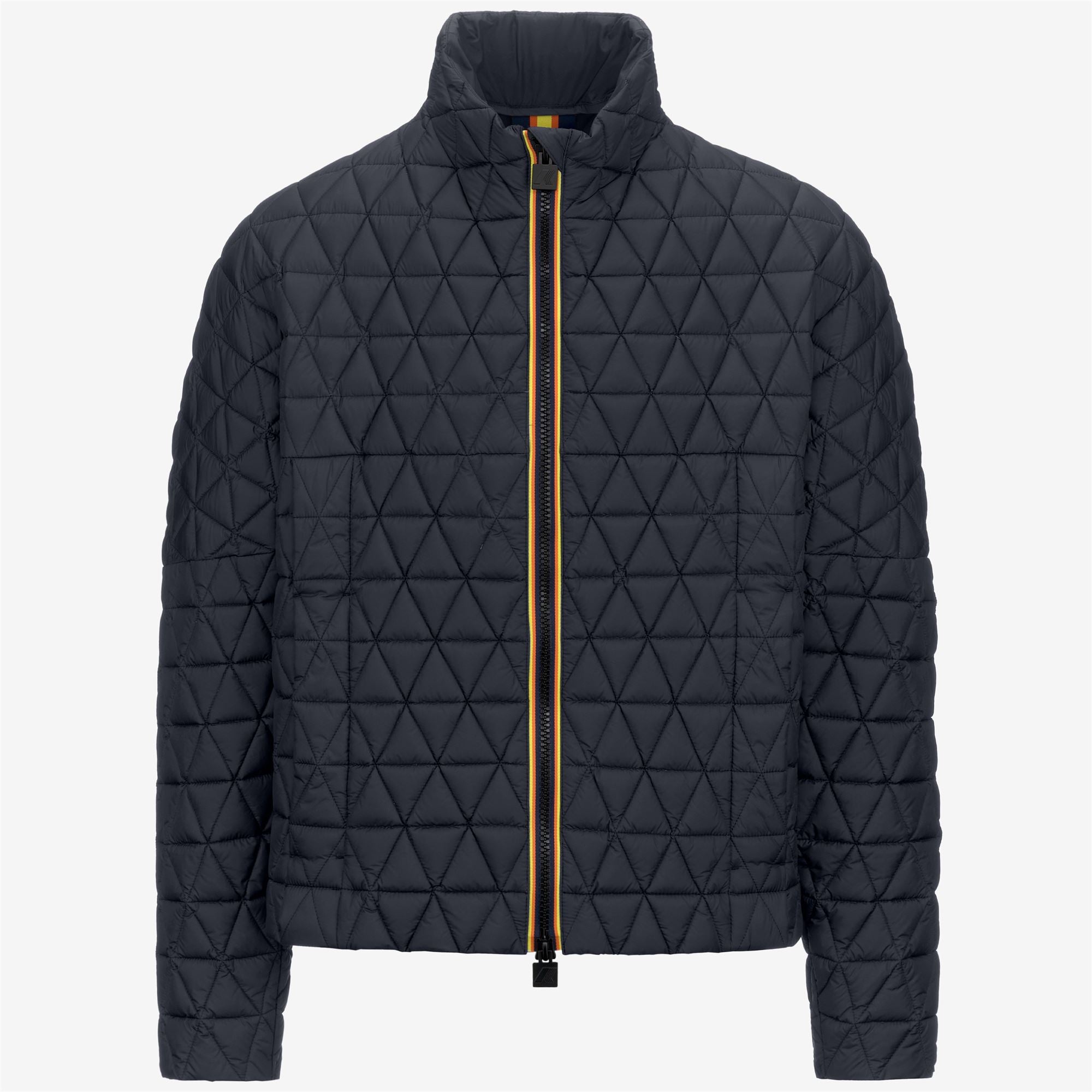 k-way-clauder-tech-thermo-light-veste-court-homme-black-ash image 5