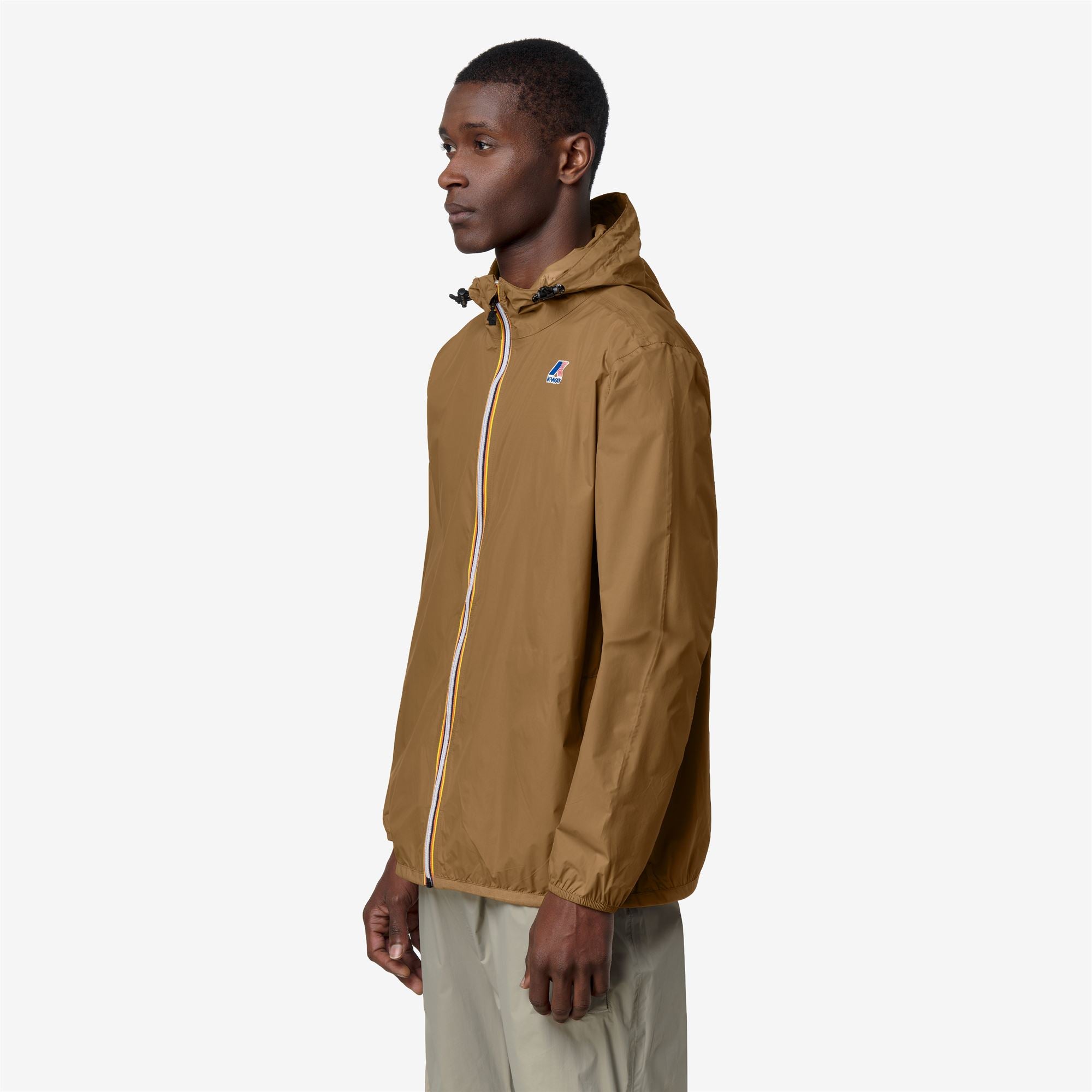 k-way-le-vrai-4-0-claude-veste-courte-unisexe-brown-bistre image 3