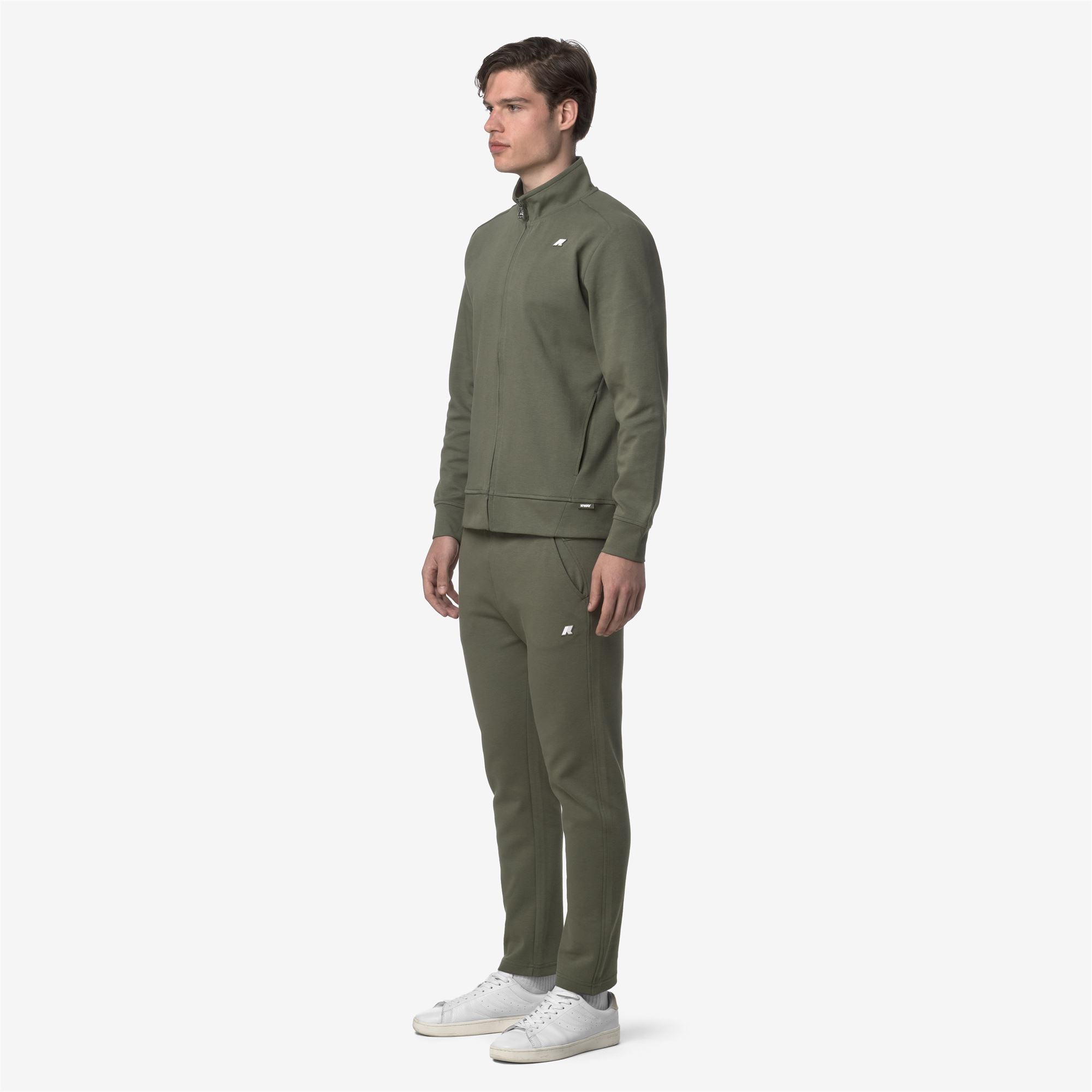 k-way-iton-interlock-pantalon-de-sport-homme-green-lichen image 2