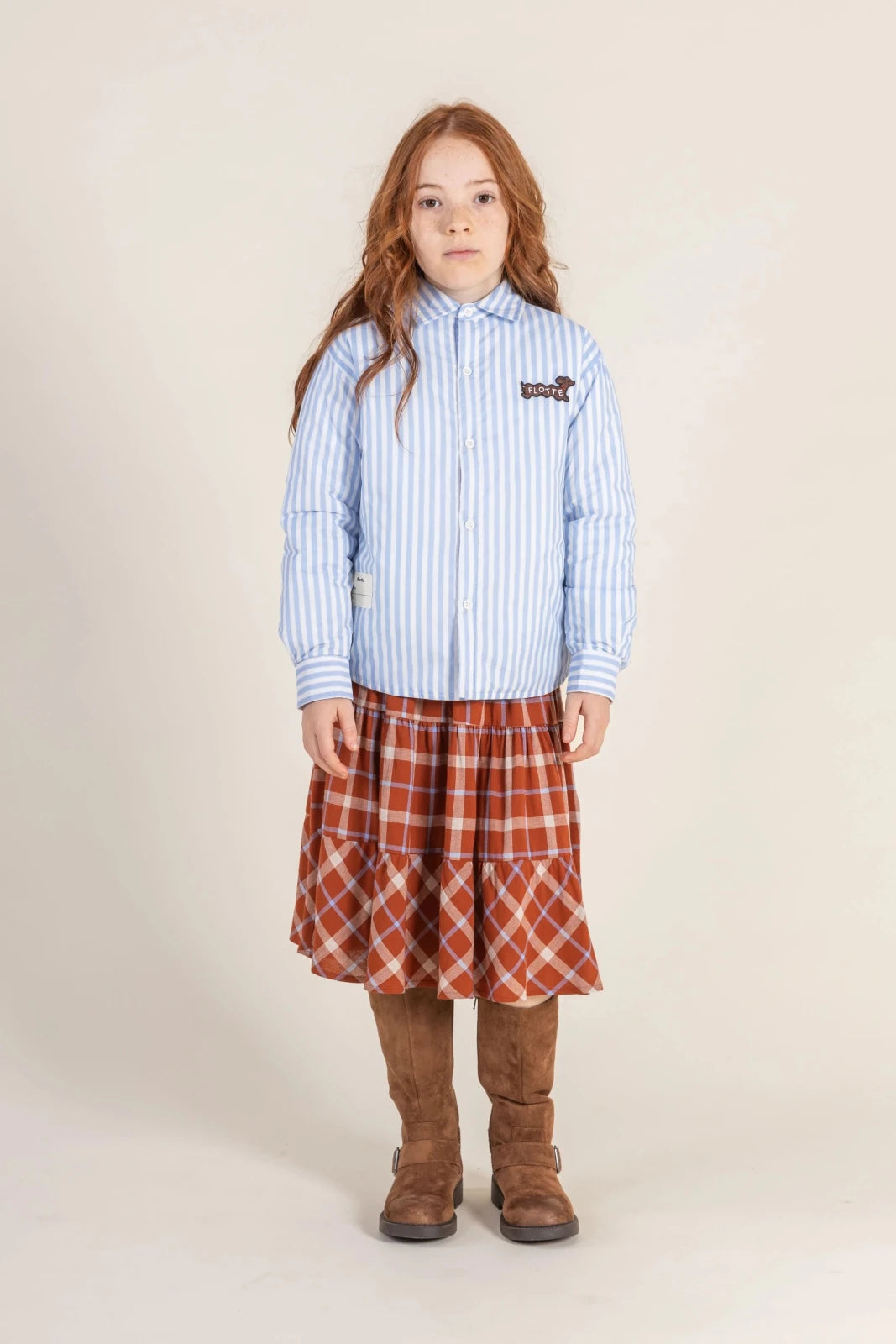 flotte-walterito-surchemise-enfant-ray-e-matelass-e-l-g-re image 1
