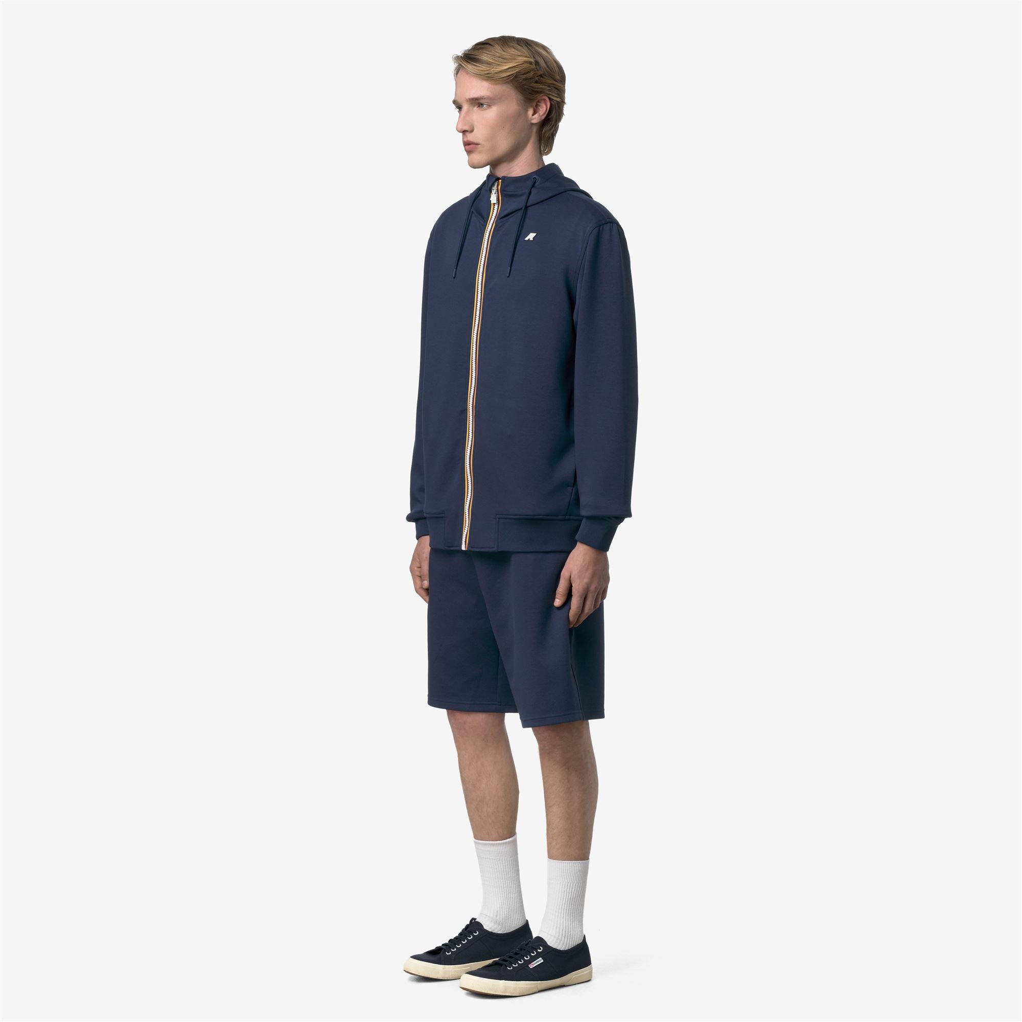 k-way-theotime-light-spacer-short-de-sport-homme-blue-insignia image 2