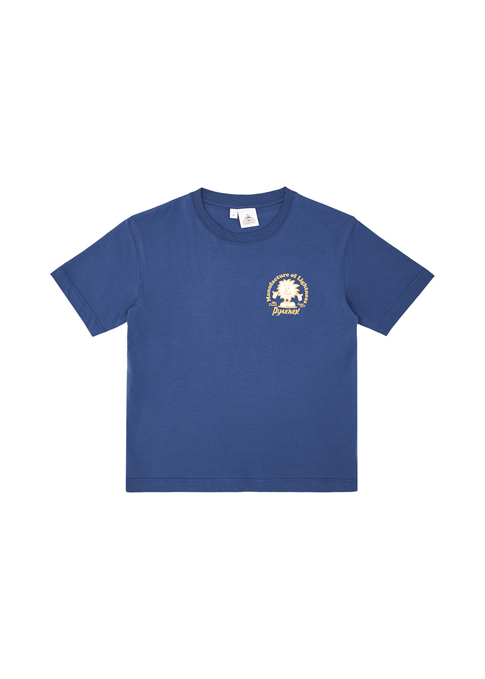 pyrenex-mfg-tee-t-shirt-unisexe-coton-bio-bleu image 3