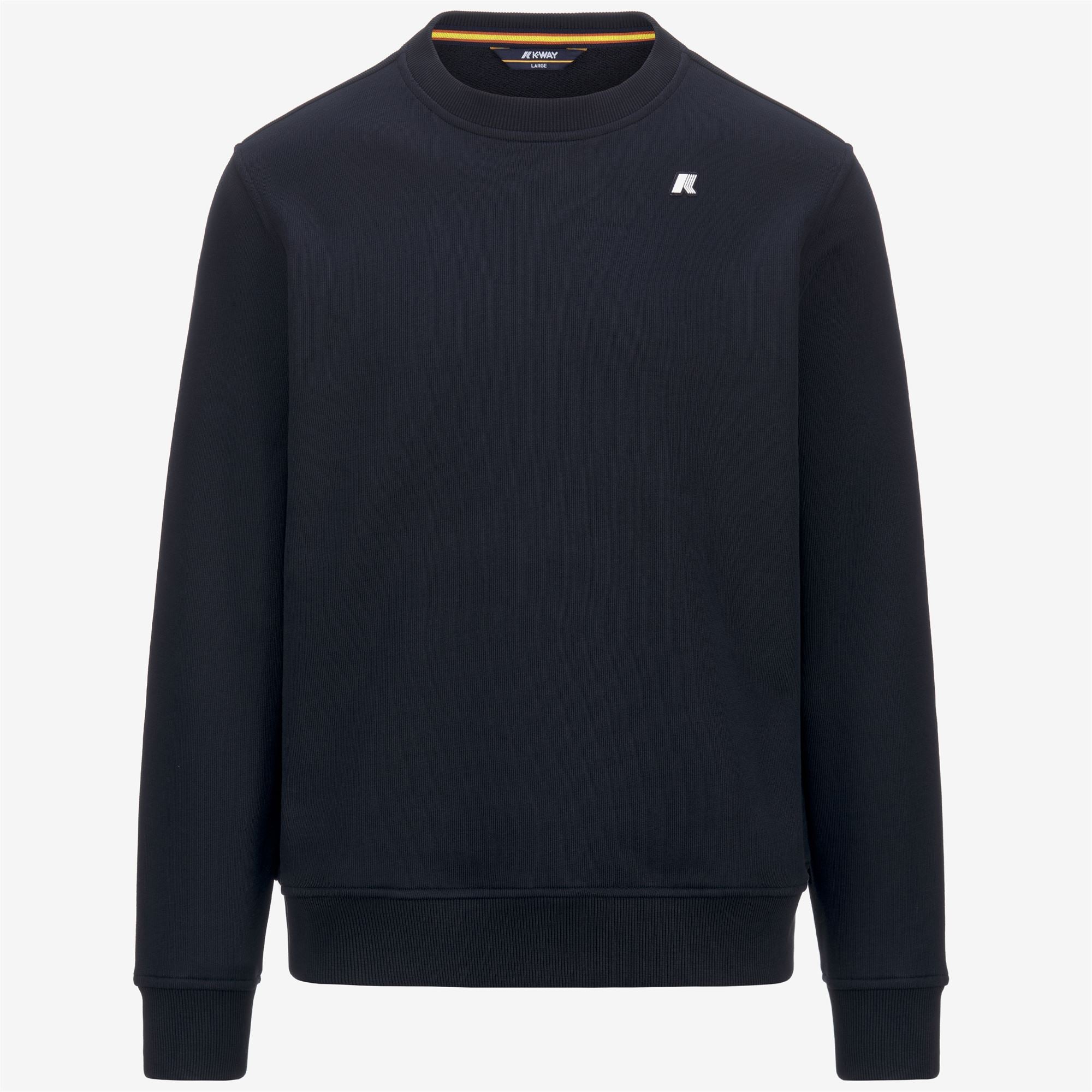 k-way-baptiste-french-terry-sweat-polaire-homme-blue-depth image 5