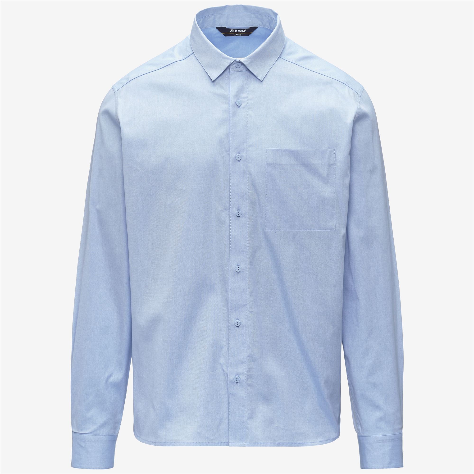 k-way-damir-oxford-non-iron-chemise-homme-blue-sub image 4