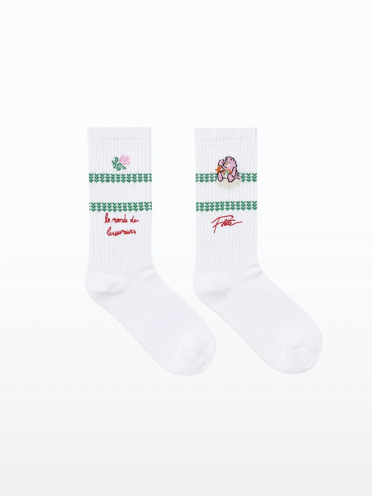 flotte-chaussettes-bisounours-hautes-coton-mixte image 6