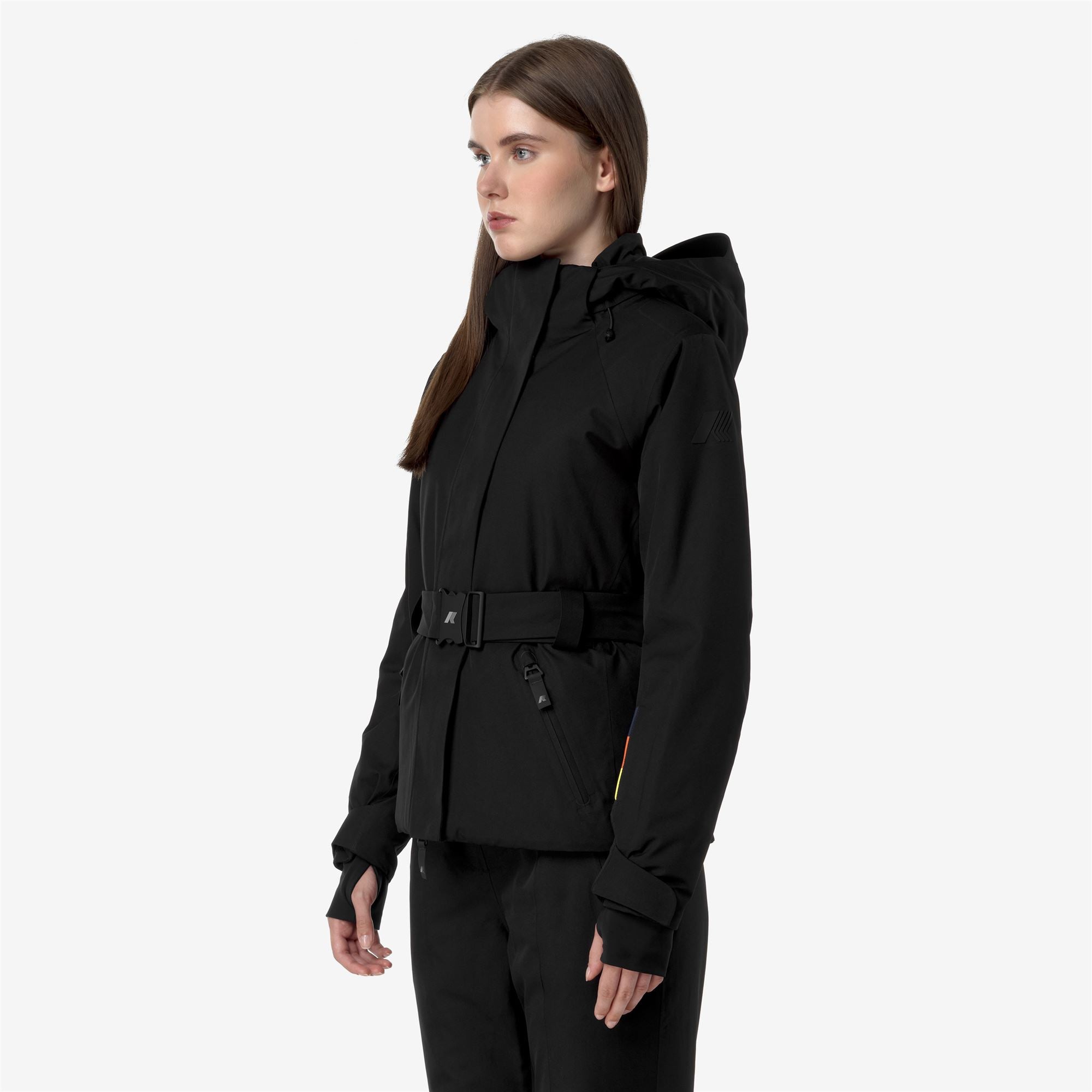 k-way-chevril-microtwill-2l-veste-femme-black-pure image 2