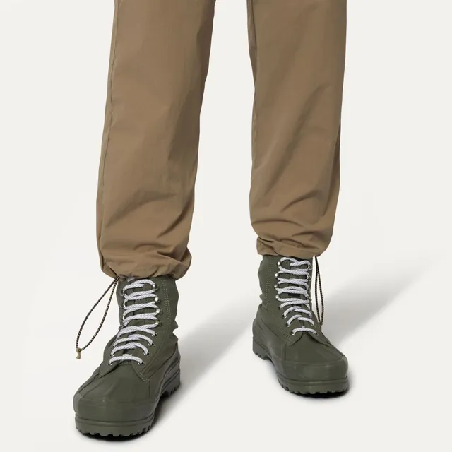 k-way-alpina-bonded-ripstop-jersey-bottines-unisexe-green-blackish image 1