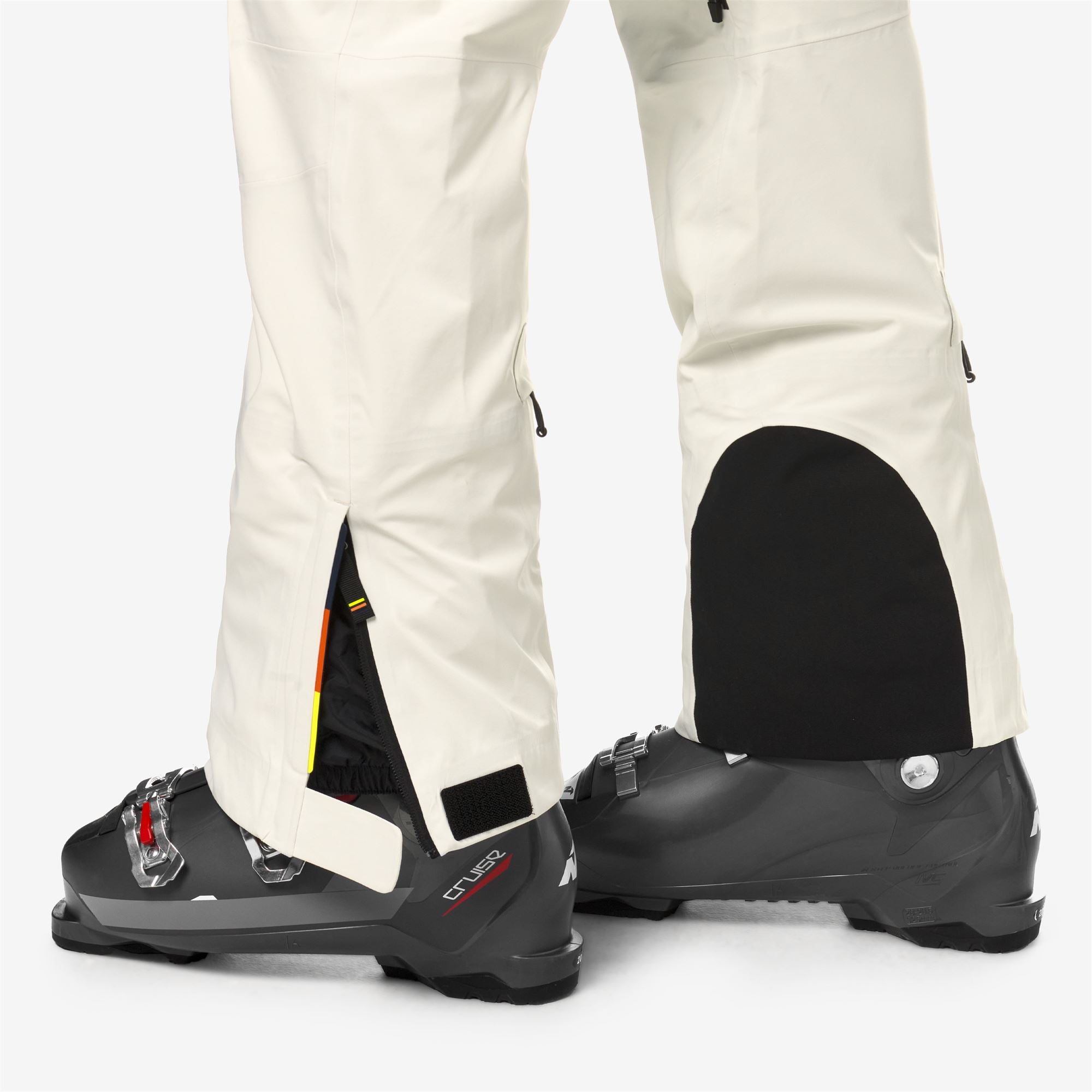 k-way-aussois-micro-twill-3-layers-pantalon-ski-homme-white-gardenia image 4