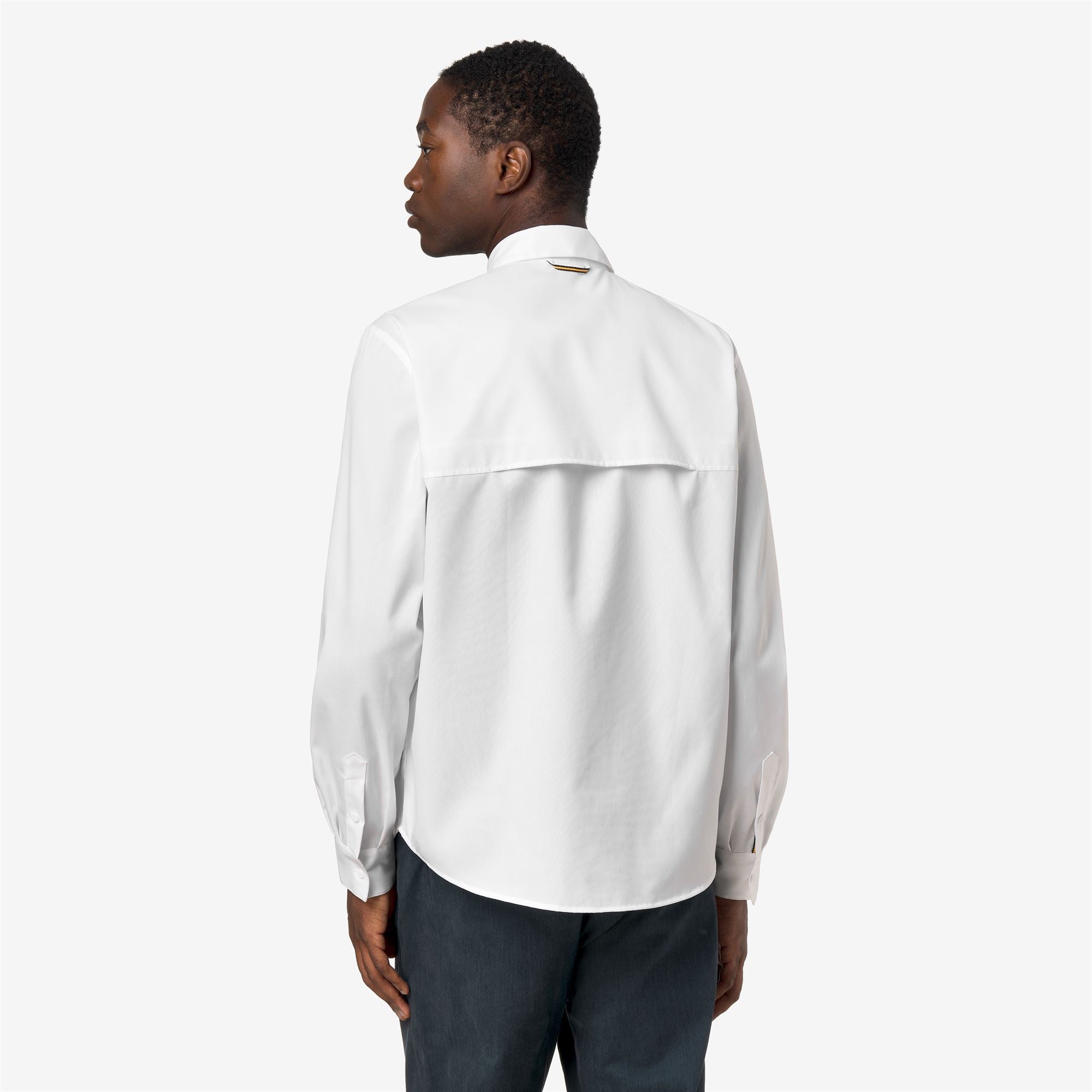 k-way-damir-oxford-non-iron-chemise-homme-white-white image 3