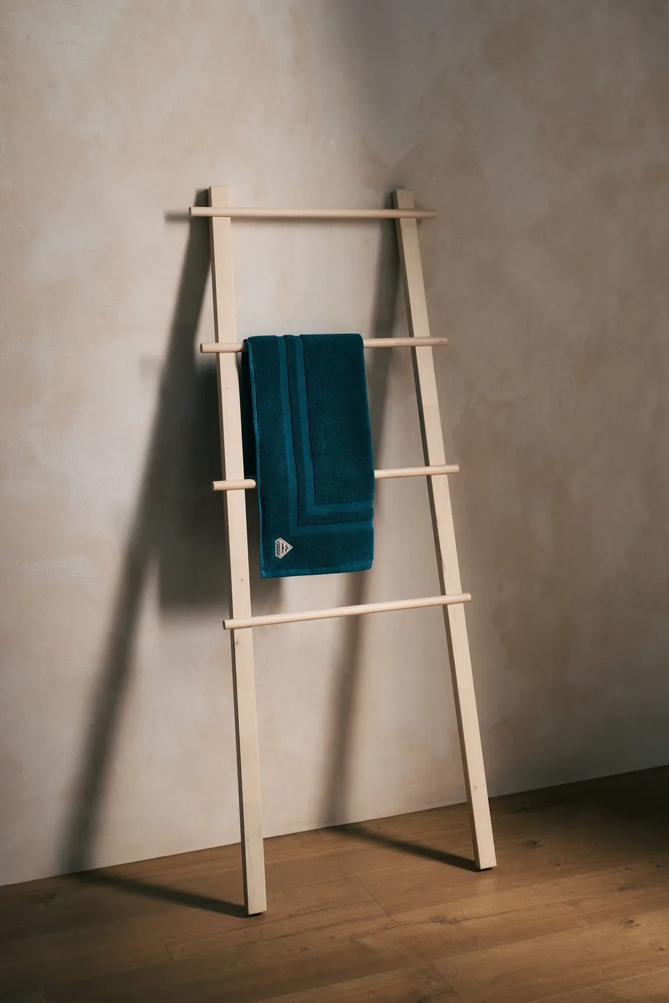 pyrenex-tapis-de-bain-hana-bleu-paon image 1