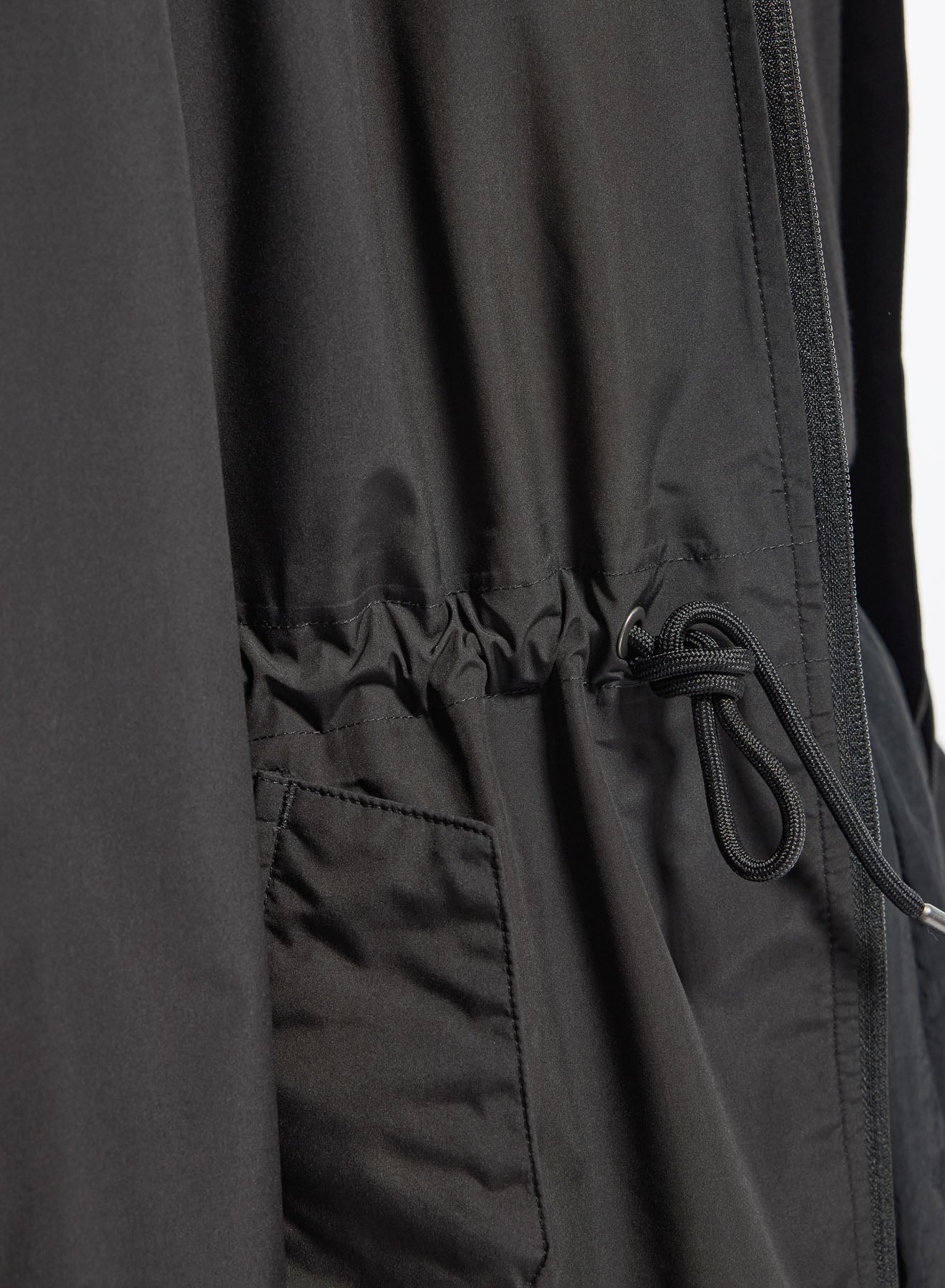 pyrenex-gemme-parka-longue-imperm-able-femme-noire-capuche image 6