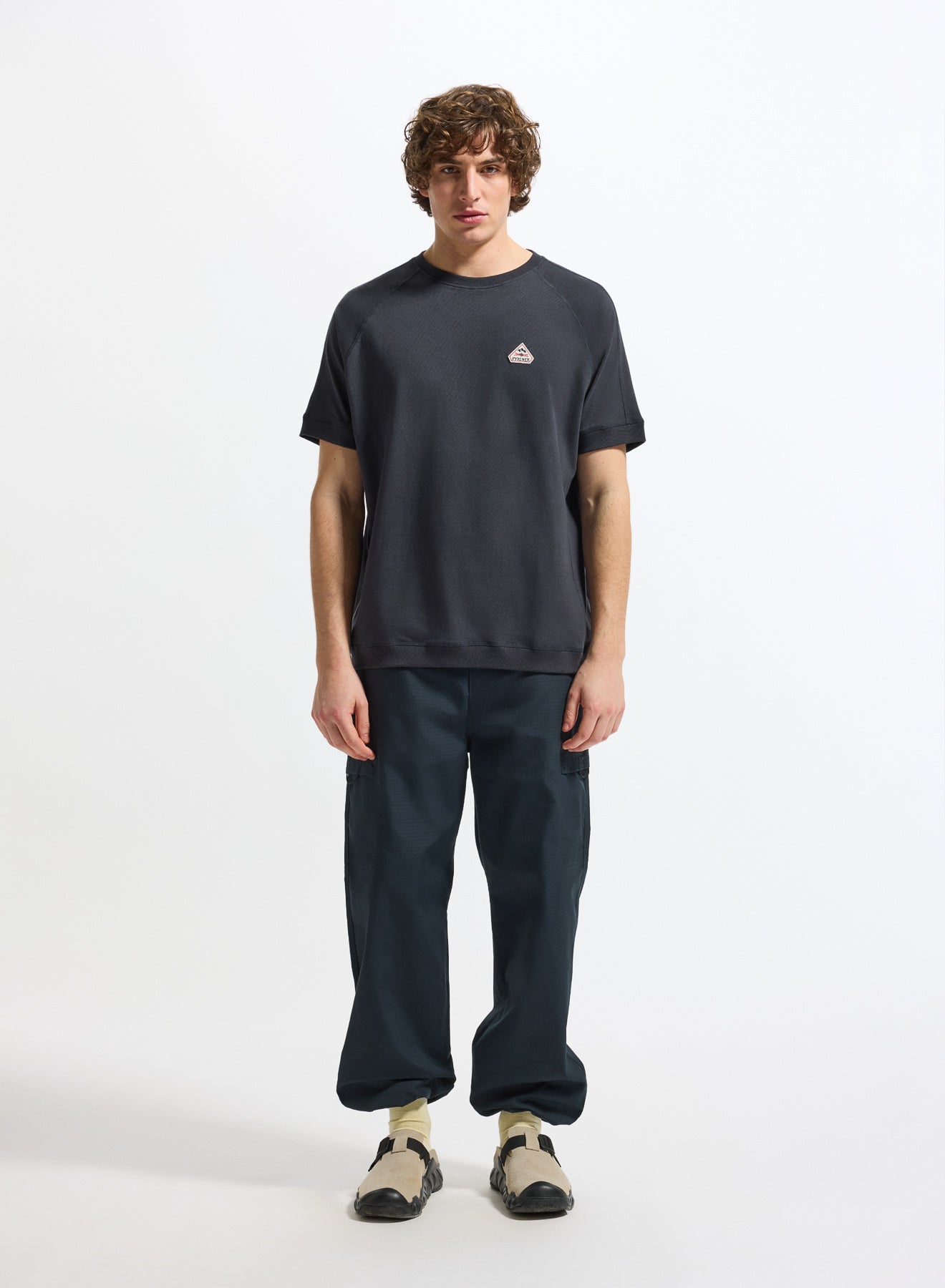 pyrenex-peak-t-shirt-pais-coton-bio-unisexe-bleu-fonc image 4
