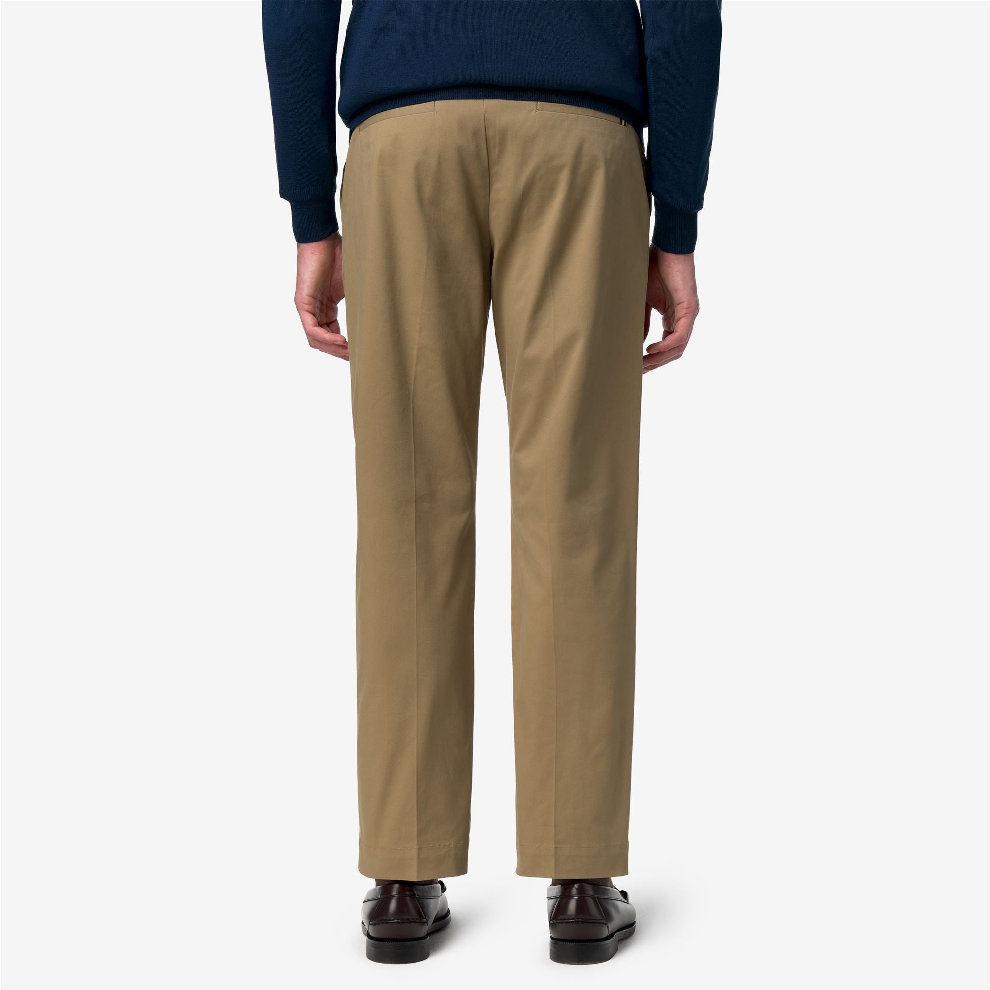 k-way-ralph-twill-tech-peach-pantalon-chino-homme-beige-khaki image 3