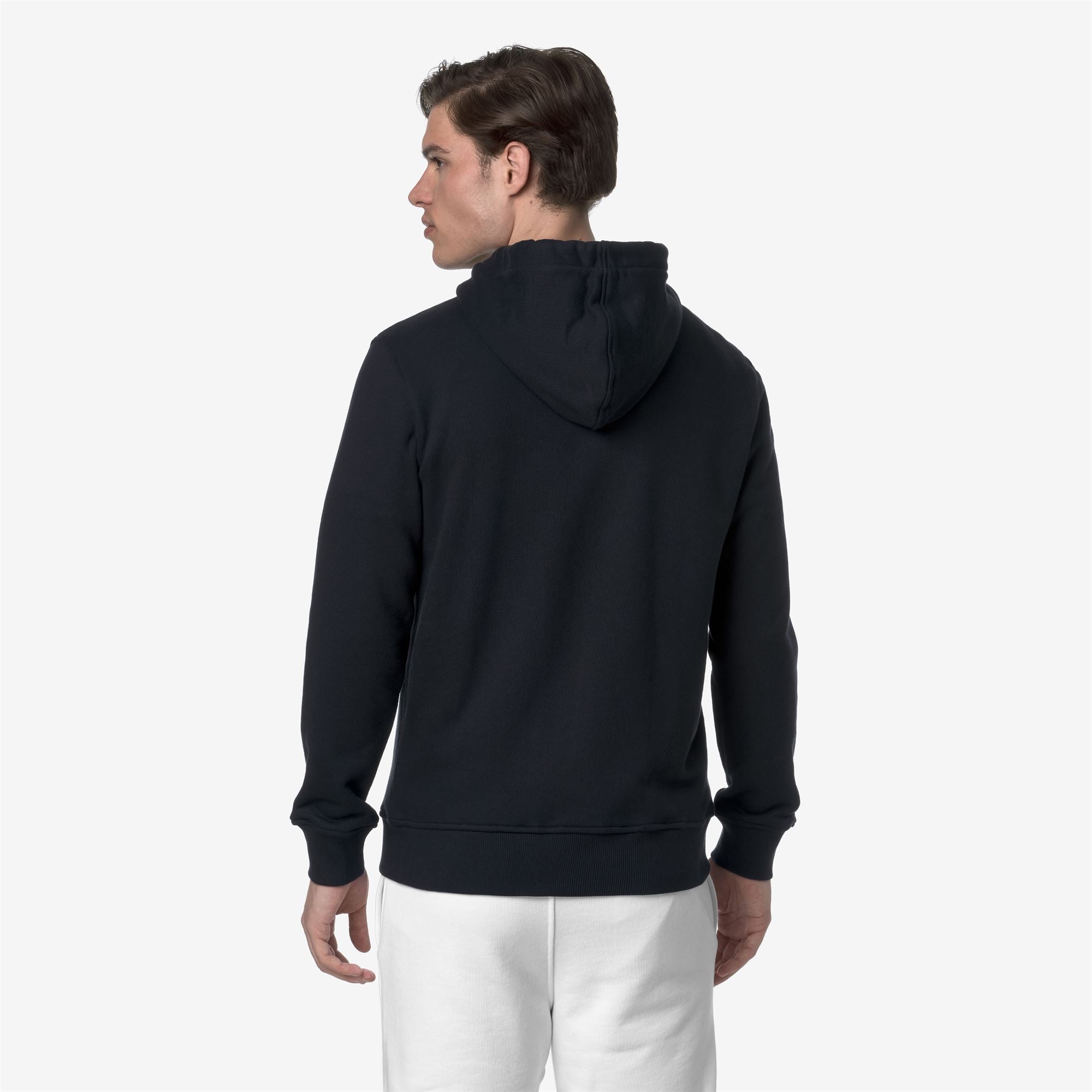 k-way-anthony-french-terry-veste-polaire-homme-blue-depth image 3