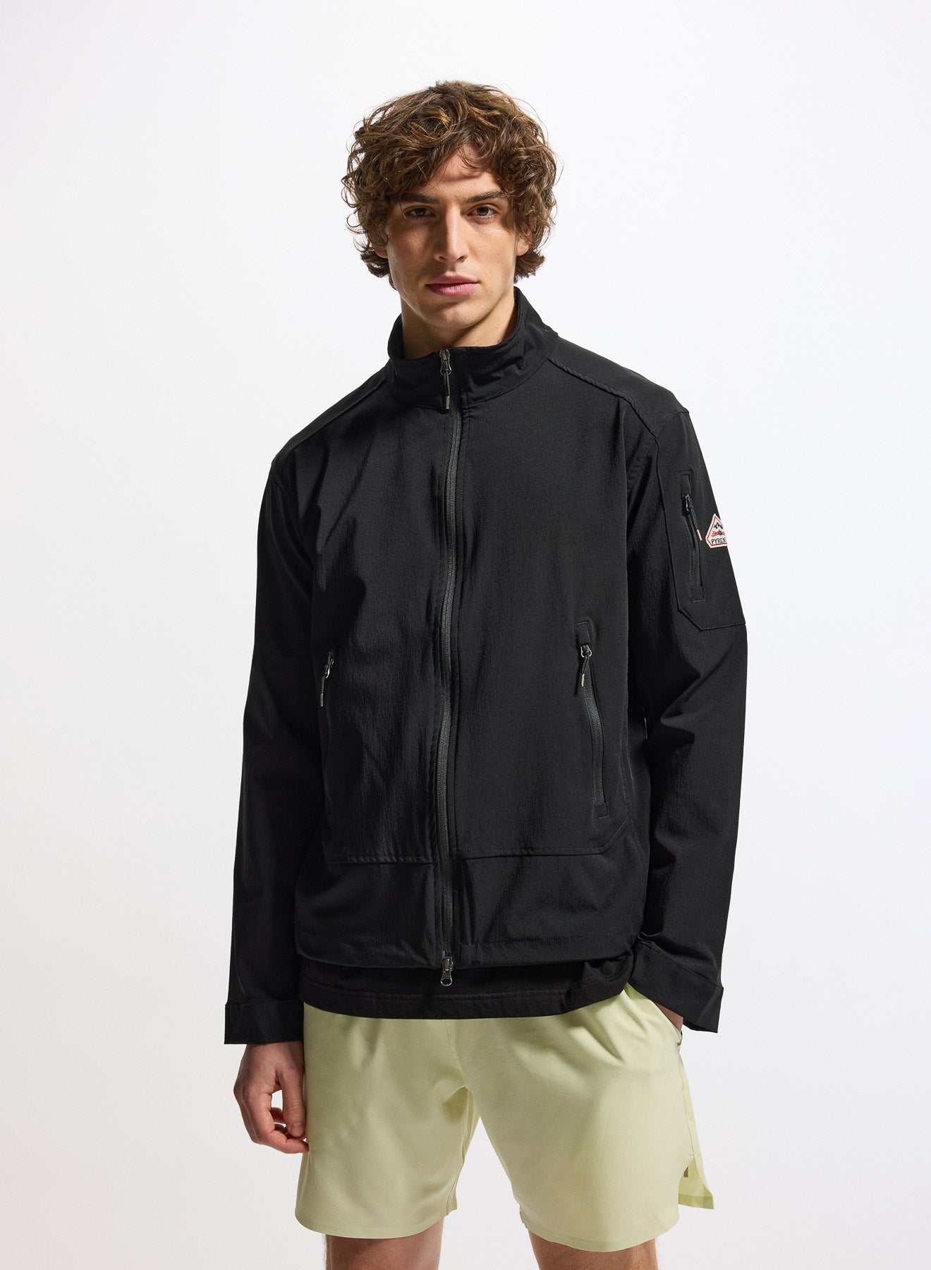 pyrenex-lane-veste-l-g-re-homme-noire-coupe-vent-stretch image 1
