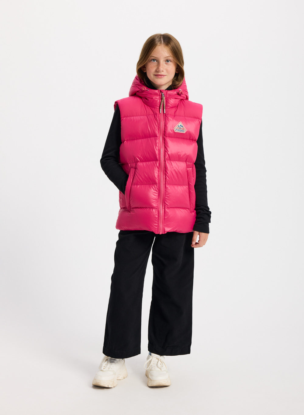 pyrenex-doudoune-sans-manches-enfant-john-fuchsia image 4
