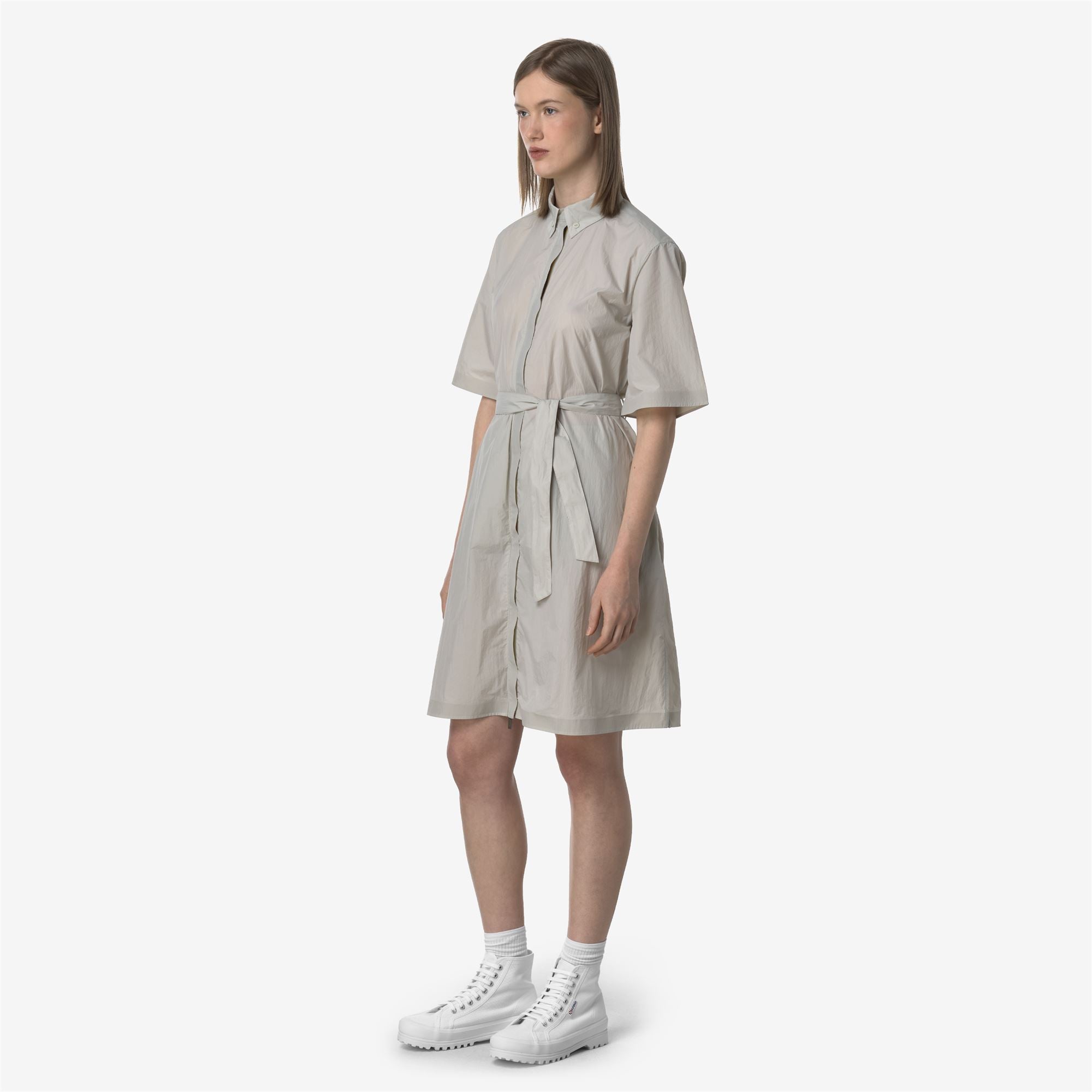 k-way-lizy-veste-3-4-femme-beige-lt image 2