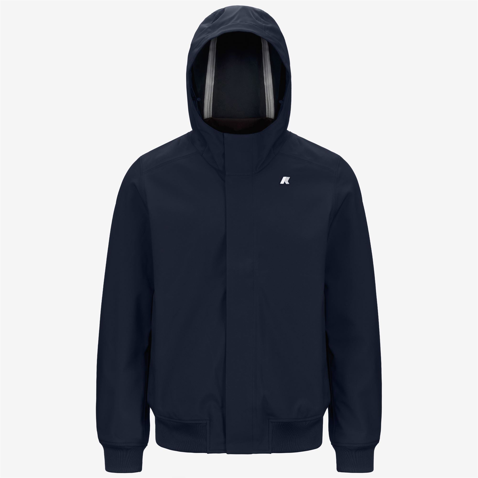 k-way-joachim-bonded-veste-courte-homme-blue-depth image 5