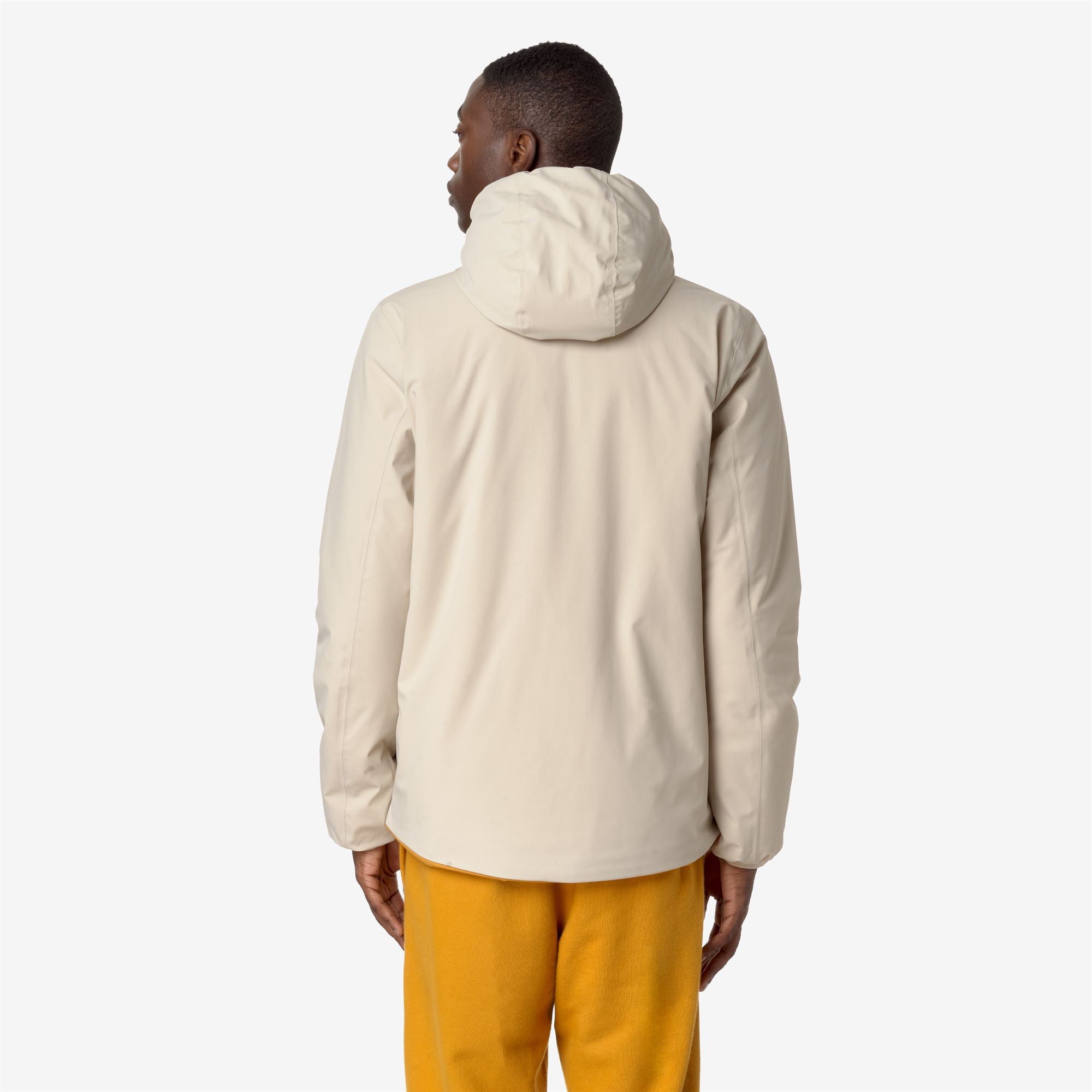 k-way-jack-st-warm-double-veste-court-homme-beige-g-yellow-i image 3