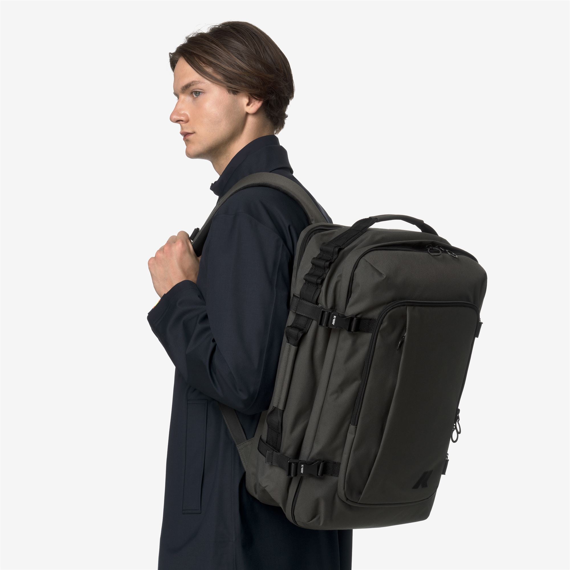 k-way-salome-sac-dos-unisexe-green-blackish image 3