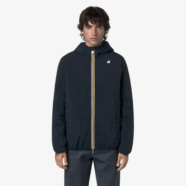 k-way-jack-plain-warm-veste-courte-homme-blue-depth image 1