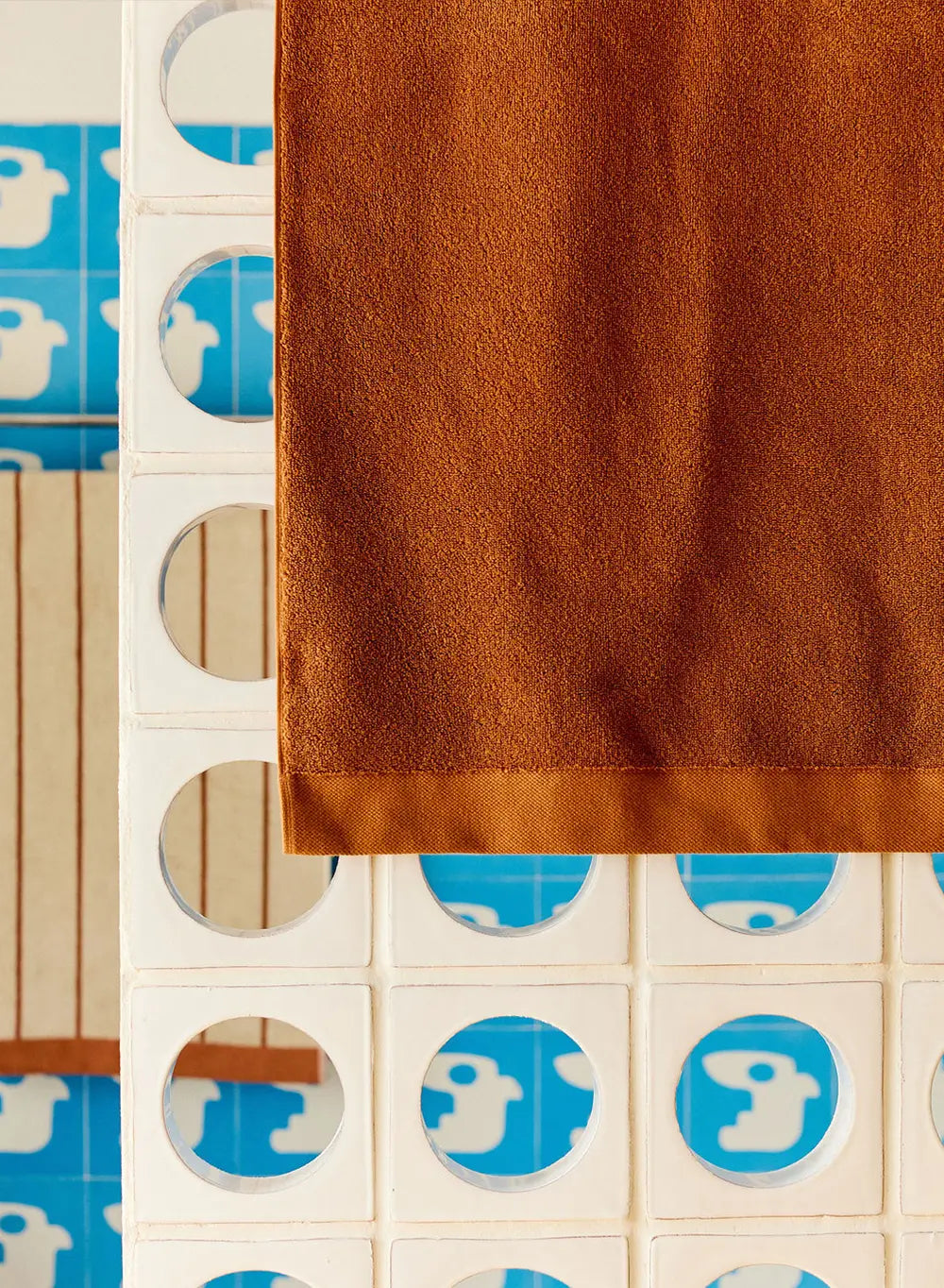 pyrenex-hana-serviette-de-toilette-terracotta image 3