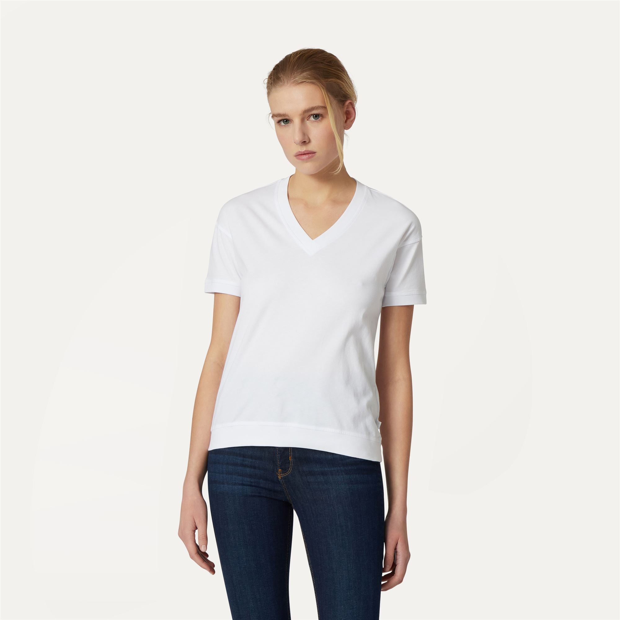 k-way-rubiel-t-shirt-femme-white image 1