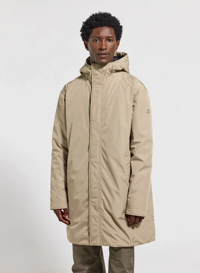 pyrenex-puigmal-parka-homme-longue-imperm-able-beige-clair-duvet image 1