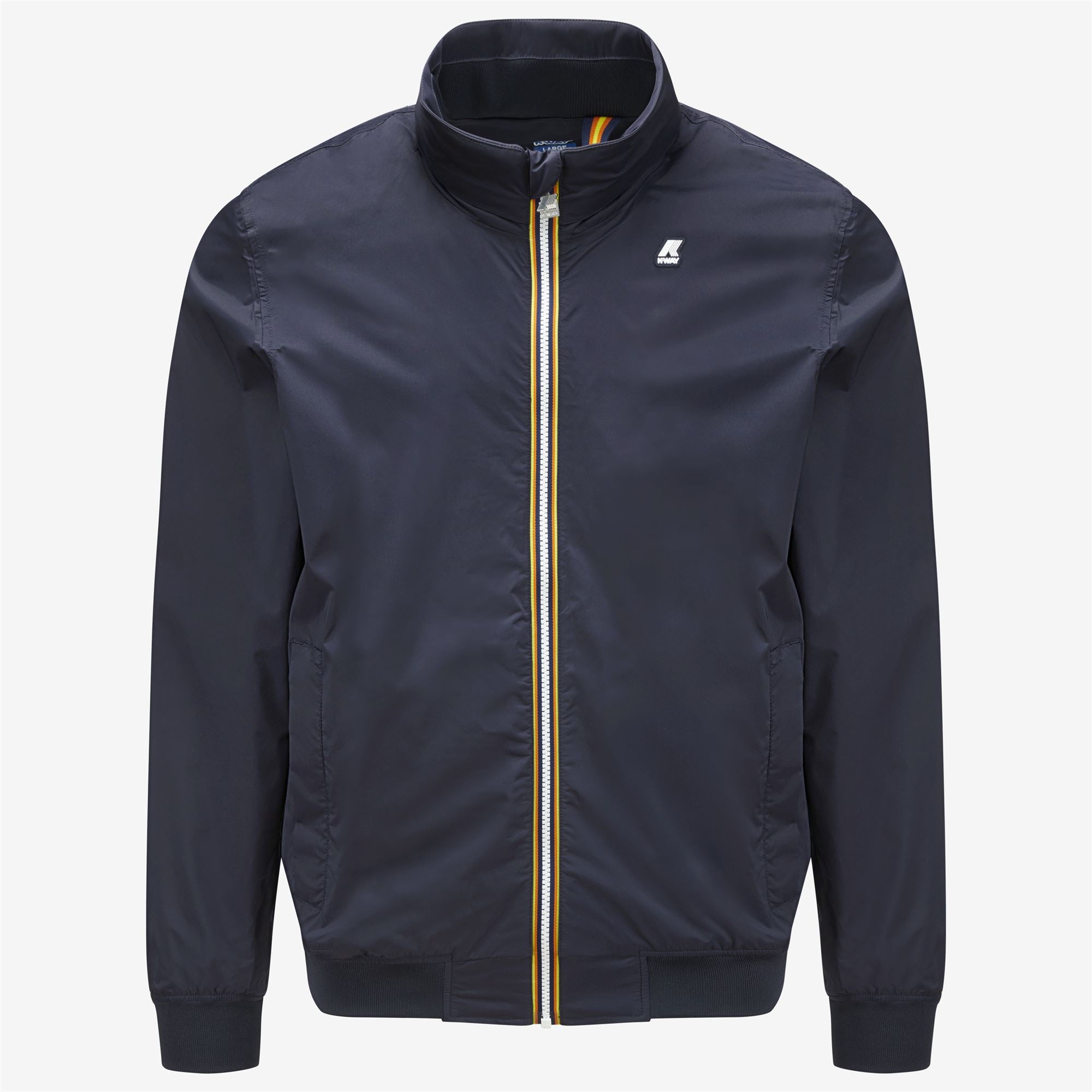k-way-amaury-stretch-nylon-jersey-veste-courte-homme-blue-depth image 5