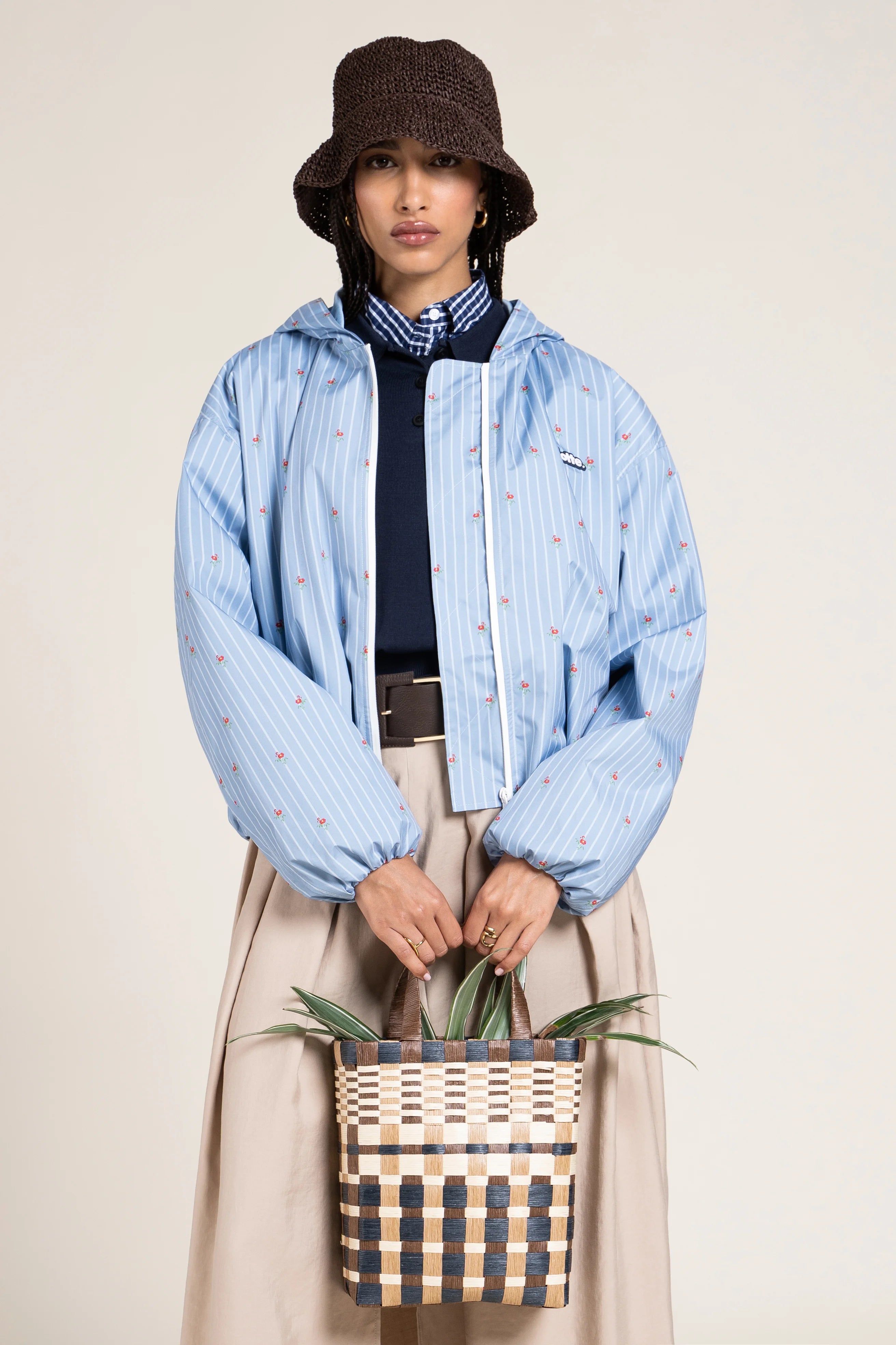 flotte-darius-bomber-imperm-able-oversize-bleu-ciel-capuche image 8
