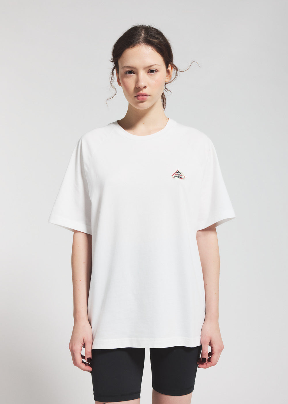 pyrenex-corto-t-shirt-unisexe-coton-biologique-white image 2