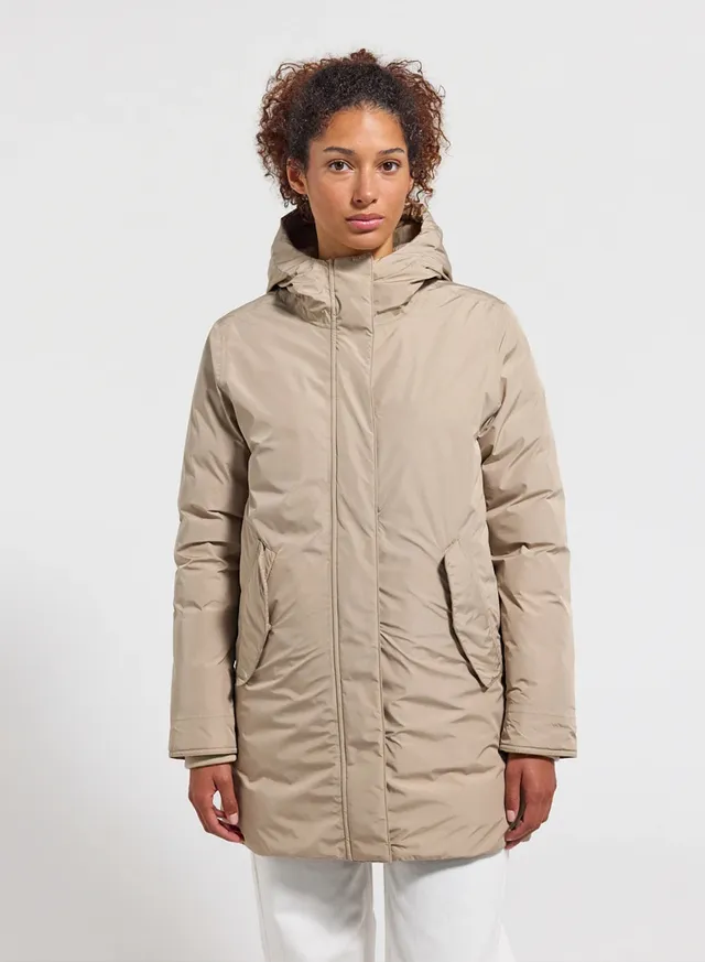 pyrenex-easy-parka-imperm-able-femme-beige-duvet-naturel image 1