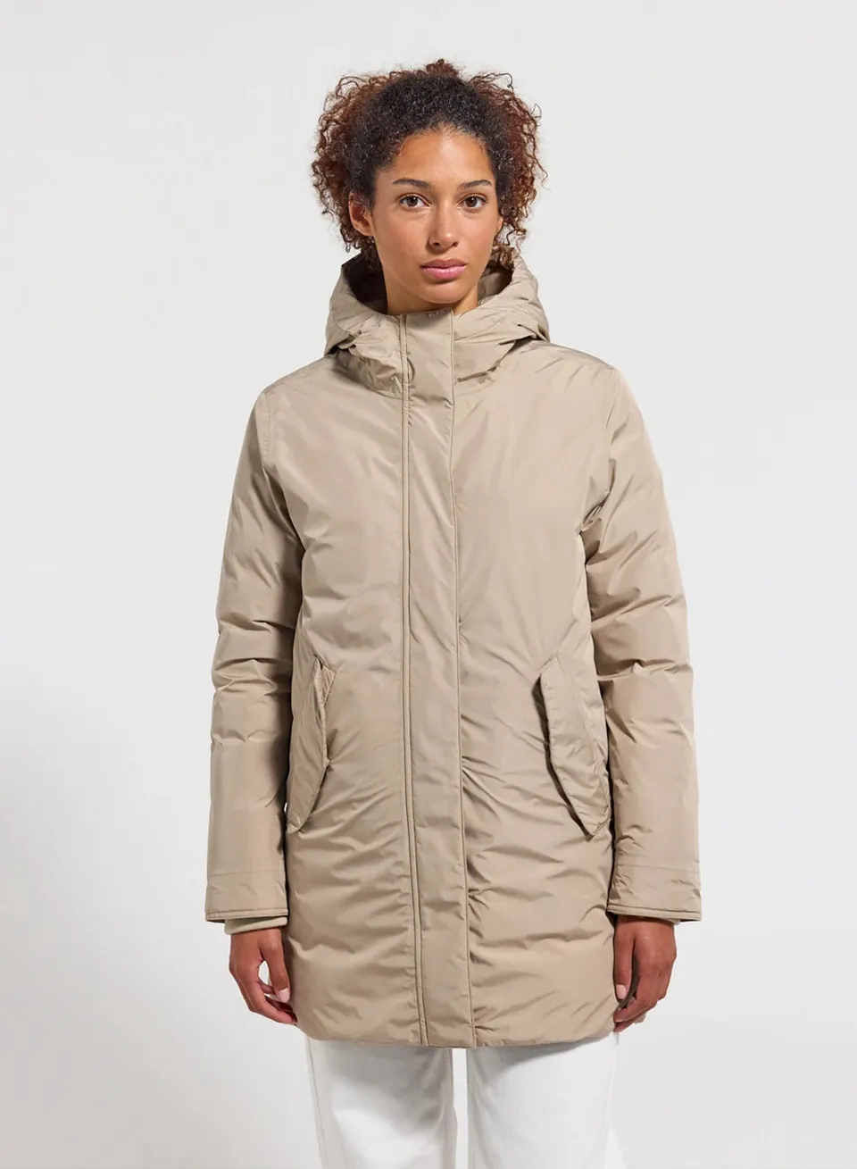 pyrenex-easy-parka-imperm-able-femme-beige-duvet-naturel image 1