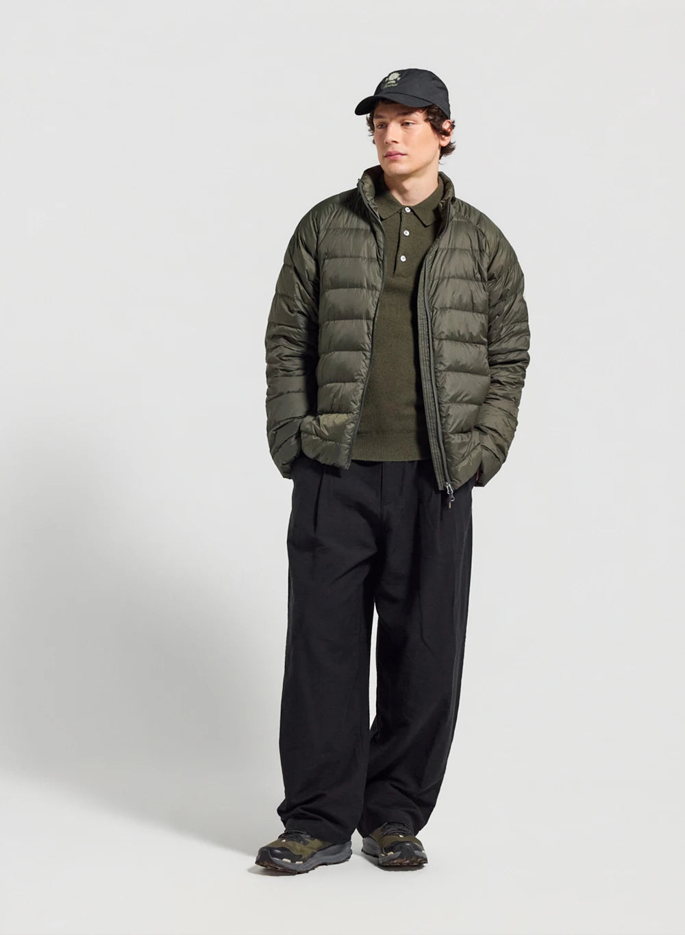 pyrenex-guzet-sc-doudoune-l-g-re-duvet-homme-verte-kaki-compactable image 2