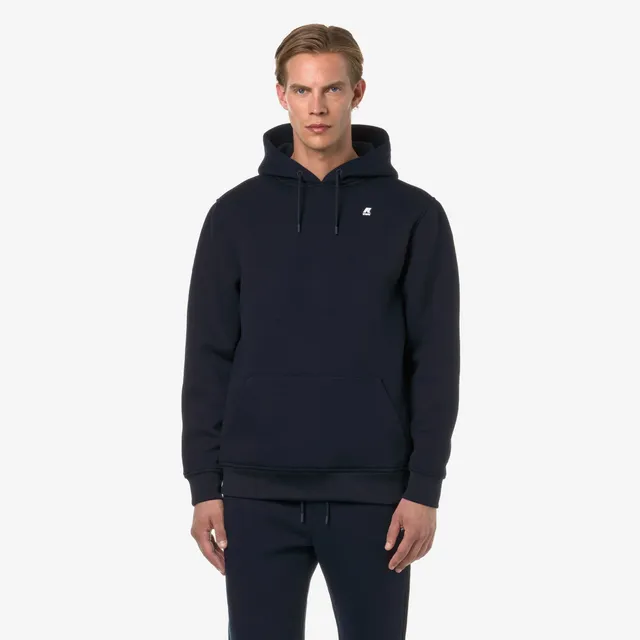 k-way-bernie-spacer-polaire-pull-over-homme-blue-depth image 1