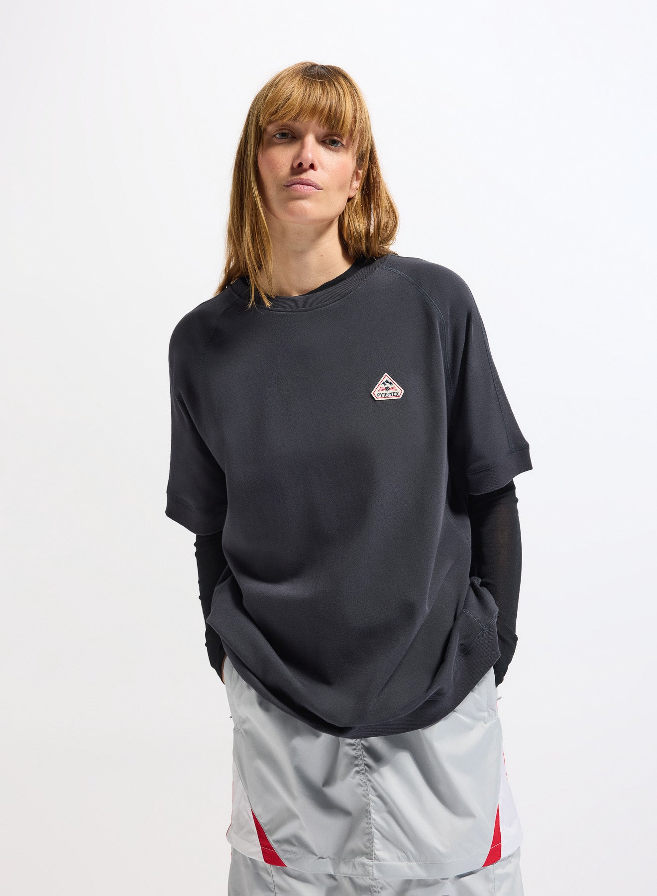 pyrenex-peak-t-shirt-pais-coton-bio-unisexe-bleu-fonc image 1