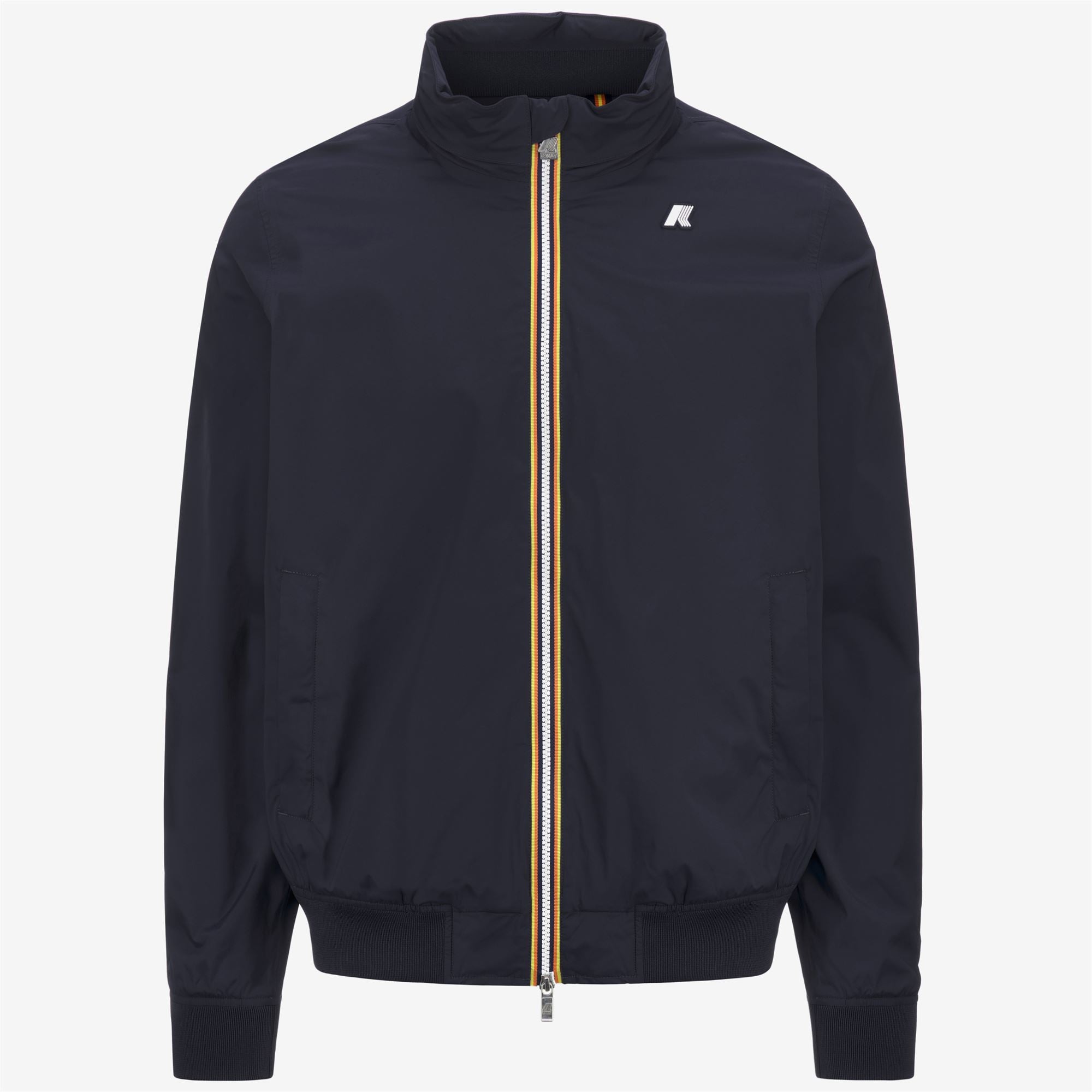 k-way-amaury-stretch-nylon-jersey-veste-court-homme-blue-depth image 5