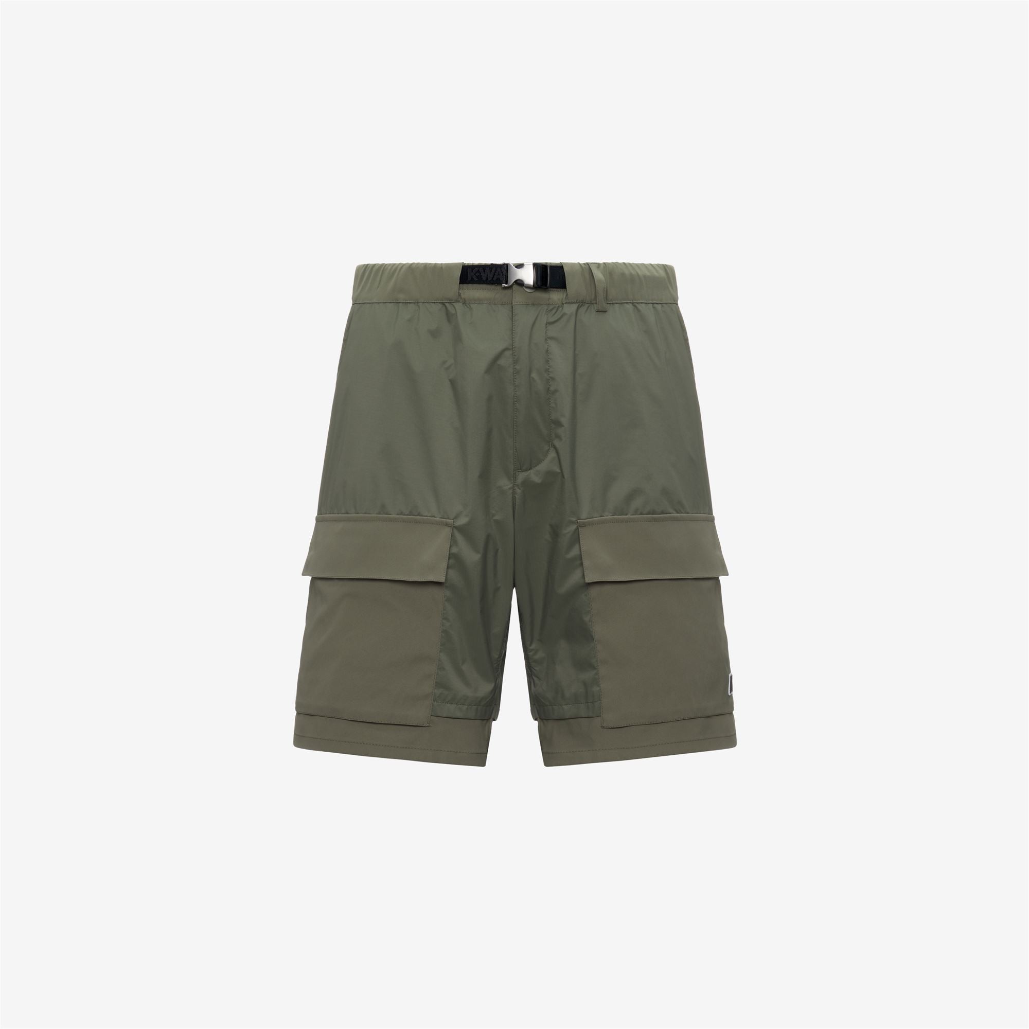 k-way-breger-short-de-sport-homme-green-lichen image 5