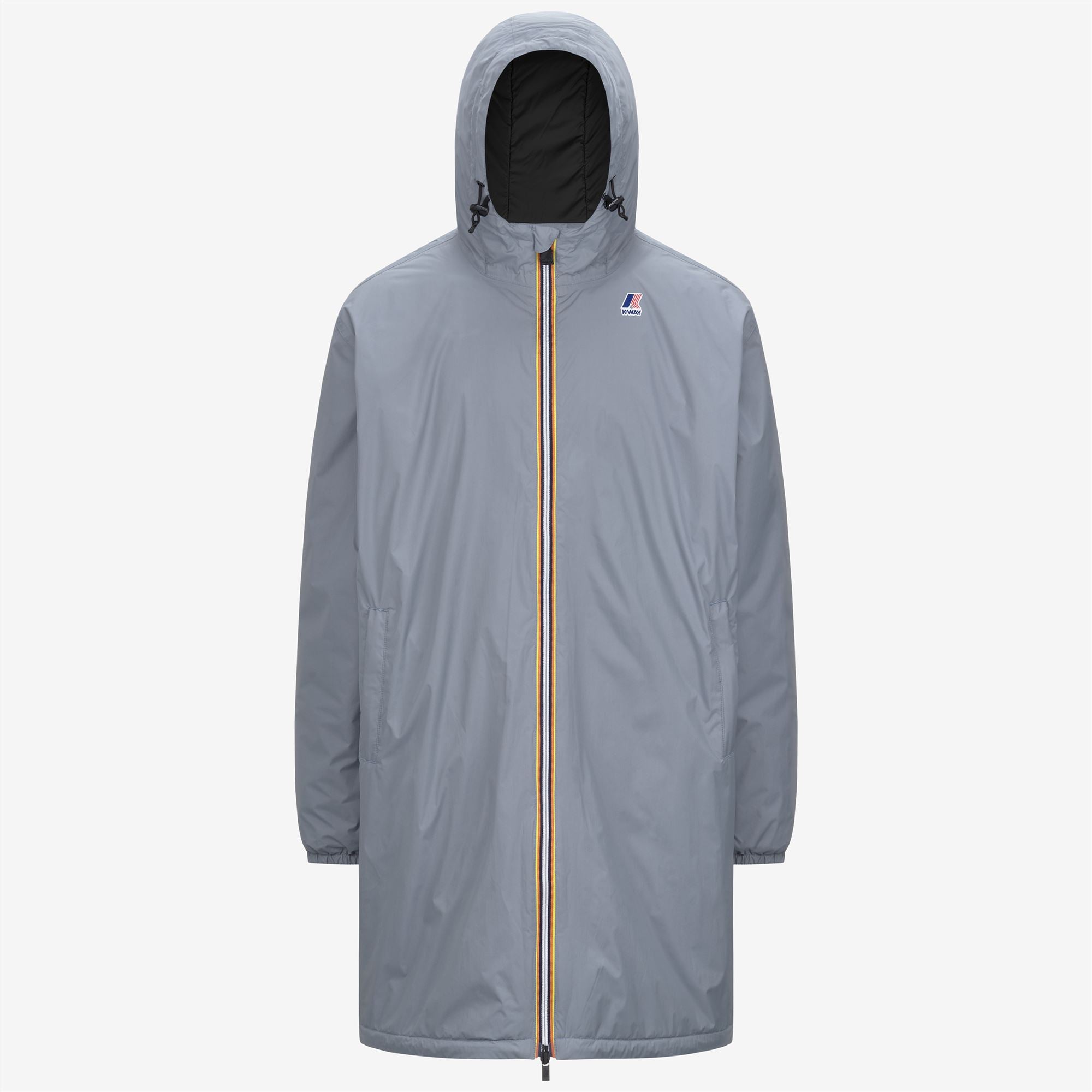 k-way-le-vrai-4-0-eiffel-east-warm-veste-3-4-unisexe-grey-md image 5