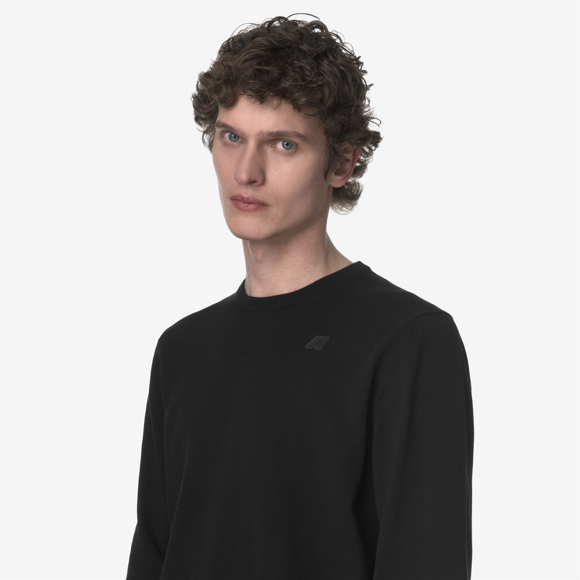 k-way-sebastien-cotton-pull-over-homme-black-pure image 4