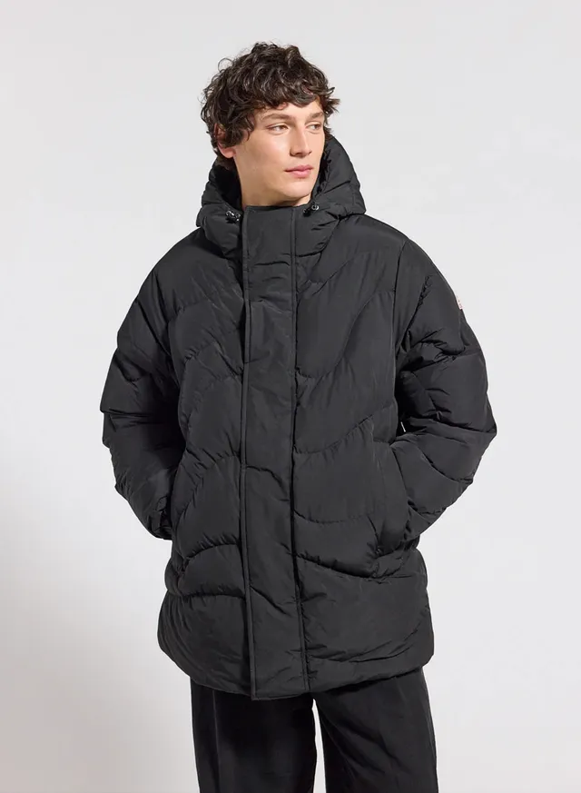 pyrenex-mourtis-doudoune-capuche-homme-noire image 1