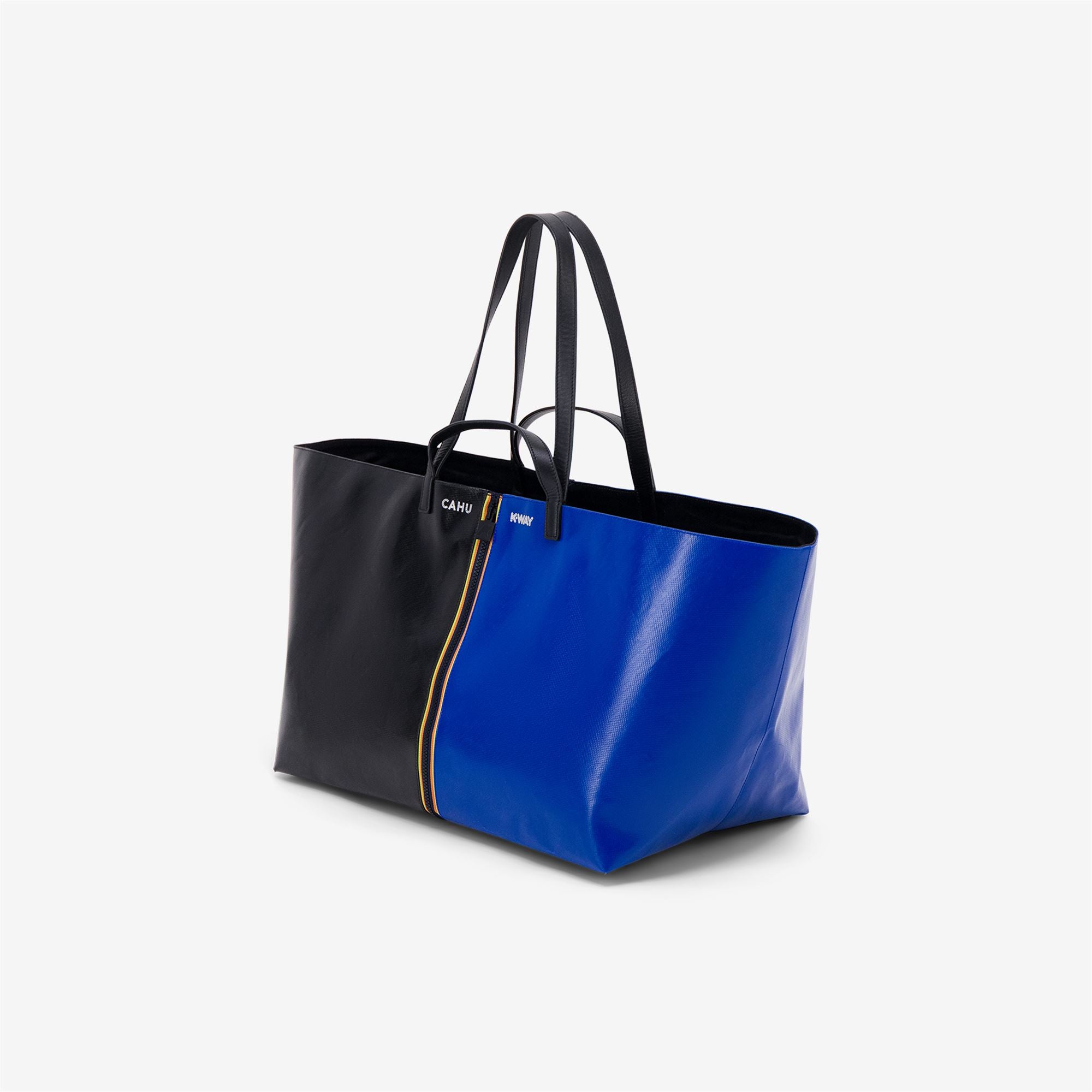 k-way-pratique-large-sac-fourre-tout-unisexe-black-blue-princess image 3