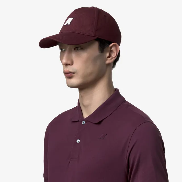 k-way-ilis-casquette-unisexe-violet-mauve-wine image 1