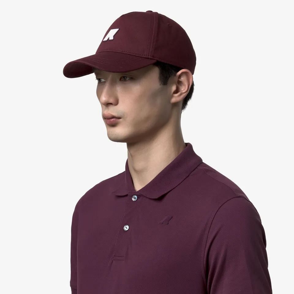 k-way-ilis-casquette-unisexe-violet-mauve-wine image 1