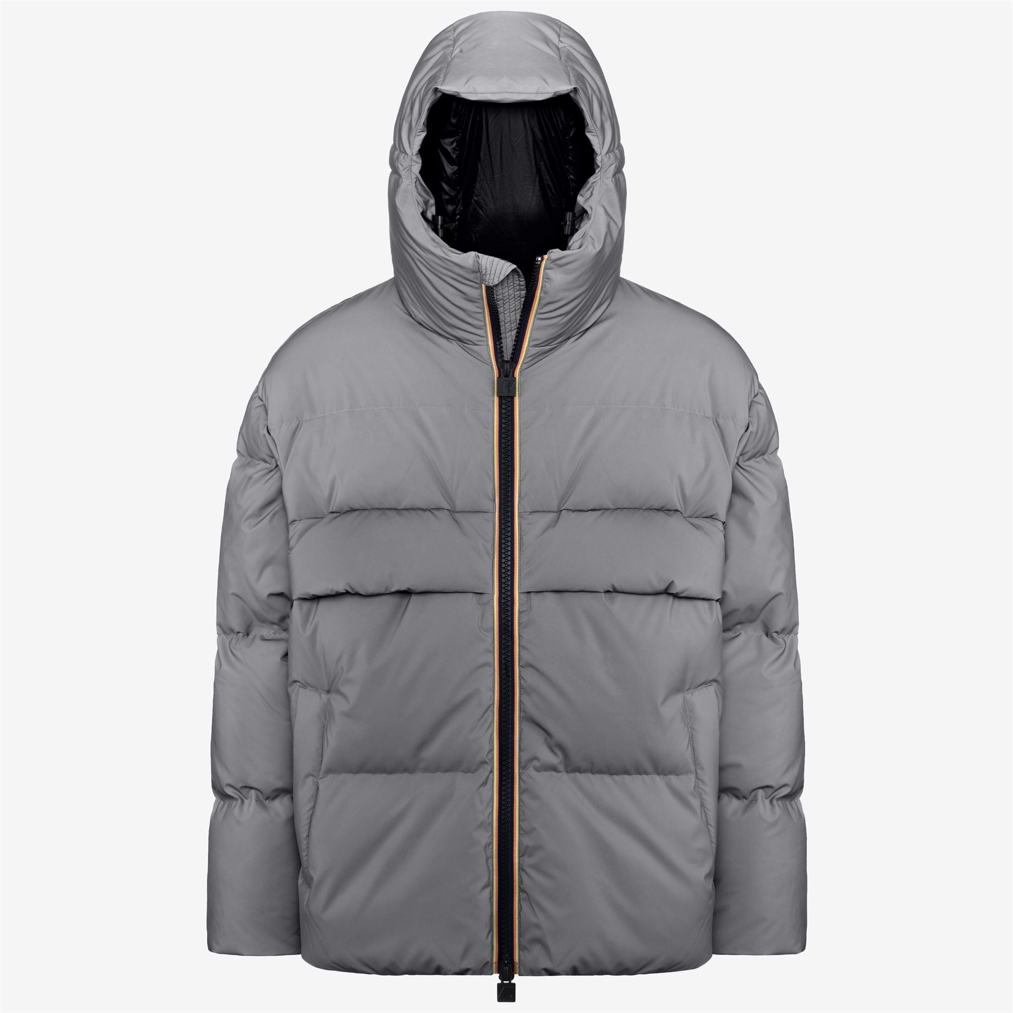 k-way-claudeny-reflective-thermo-heavy-veste-courte-unisexe-black-pirate-reflect image 5